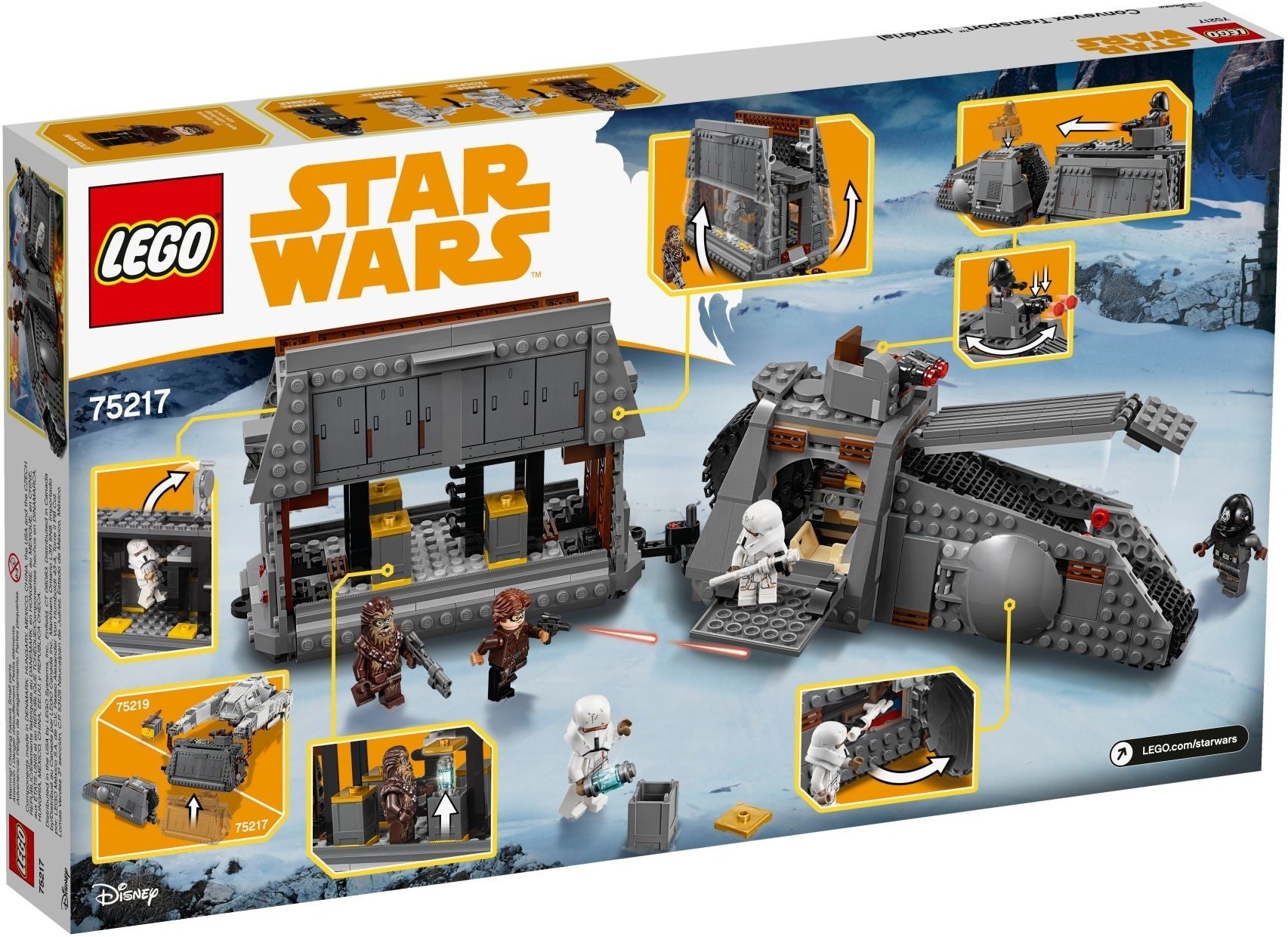 LEGO 75217 Imperial Conveyex Transport - Star Wars Train Heist - SuperSaverAU - view 4