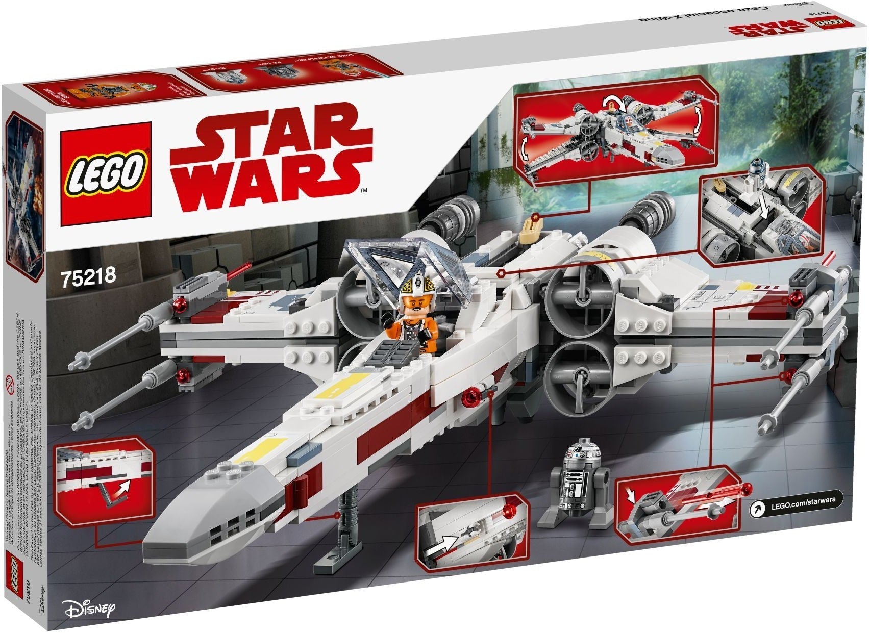 LEGO Star Wars Series 75218 X-Wing Starfighter- Auzzi Store
