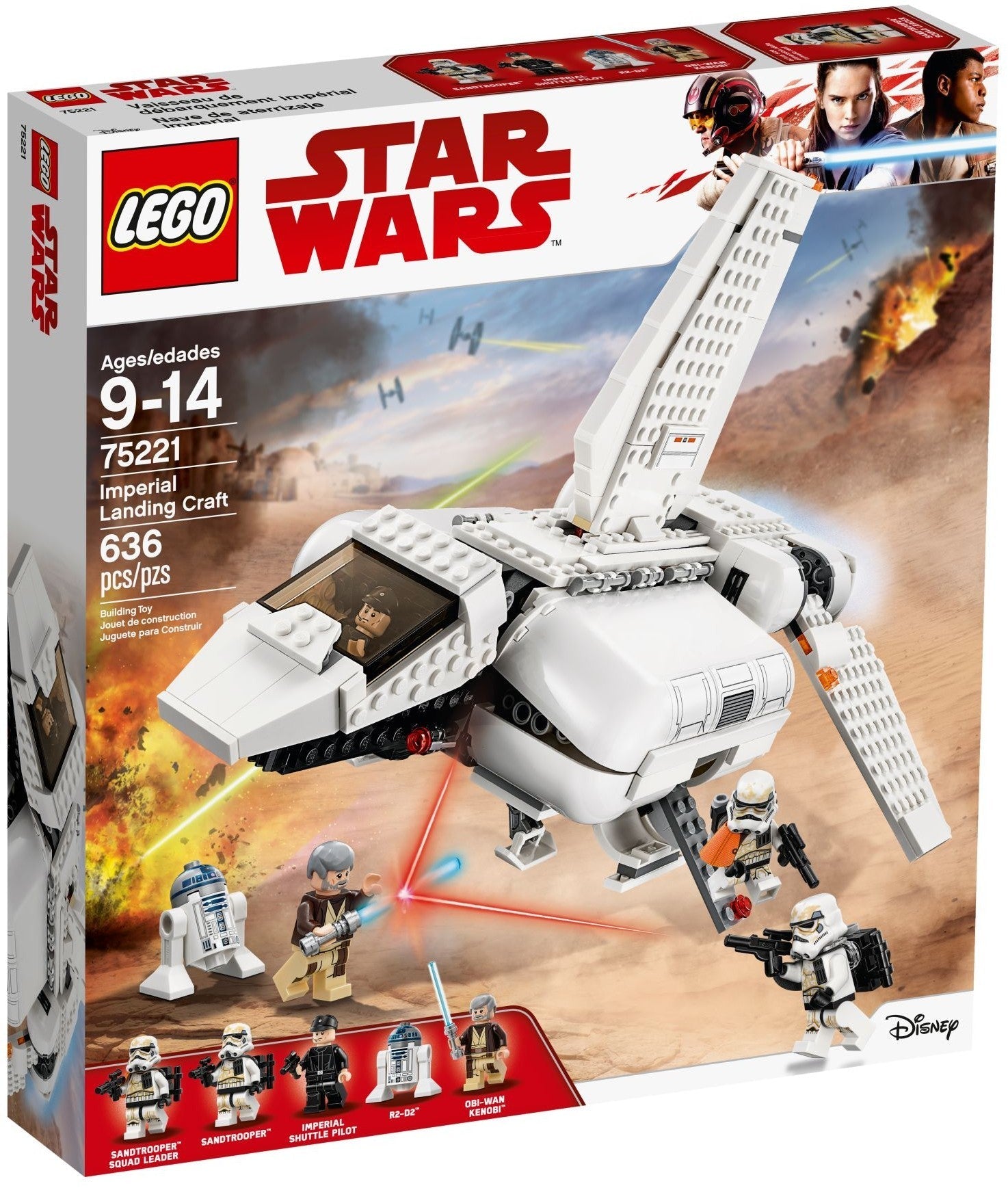 LEGO 75221 Imperial Landing Craft - Star Wars Shuttle - SuperSaverAU - view 1