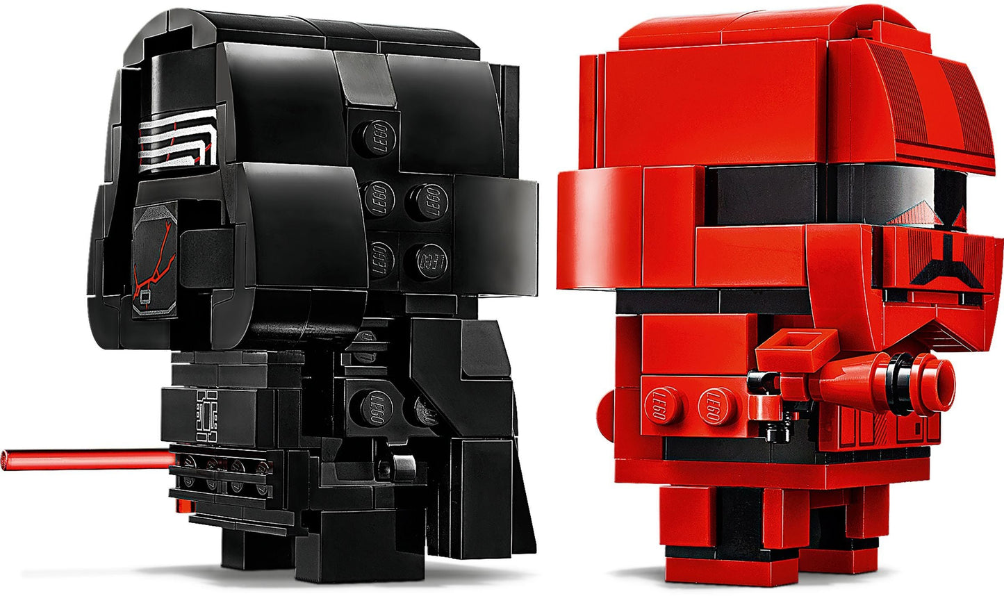LEGO Brickheadz 75232 Kylo Ren & Sith Trooper Collectable Building Set- Auzzi Store