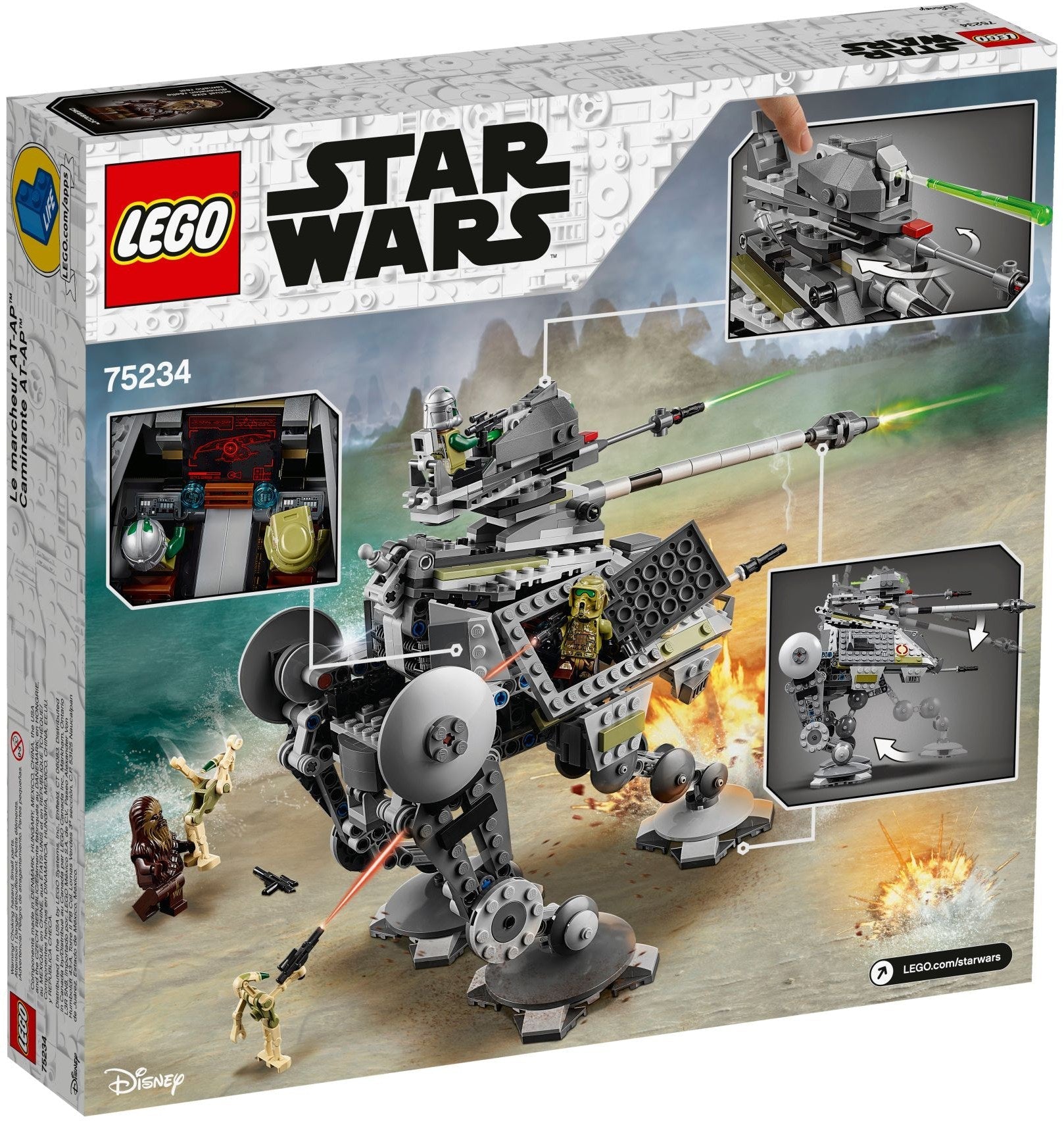 LEGO 75234 AT-AP Walker Star Wars Building Toy - SuperSaverAU - view 4
