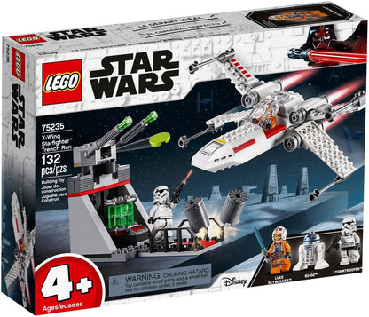 LEGO 75235 X-wing Starfighter Trench Run Building Toy Set