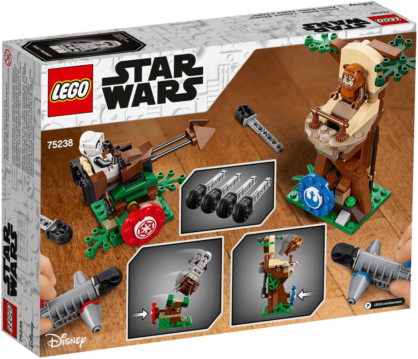 LEGO Star Wars 75238 Action Battle Endor Assault- Auzzi Store