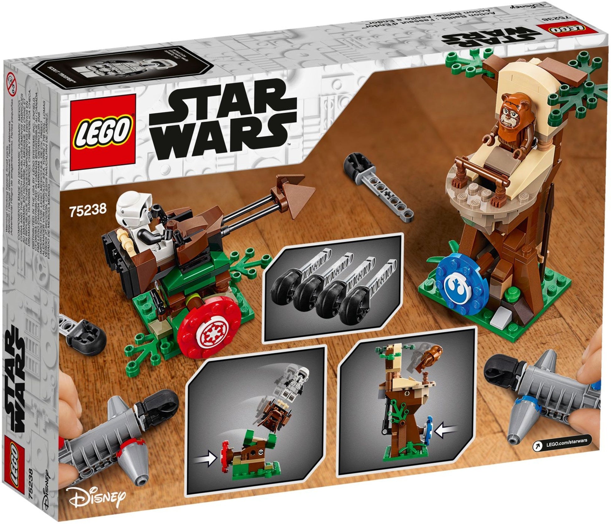 LEGO Star Wars 75238 Action Battle Endor Assault- Auzzi Store