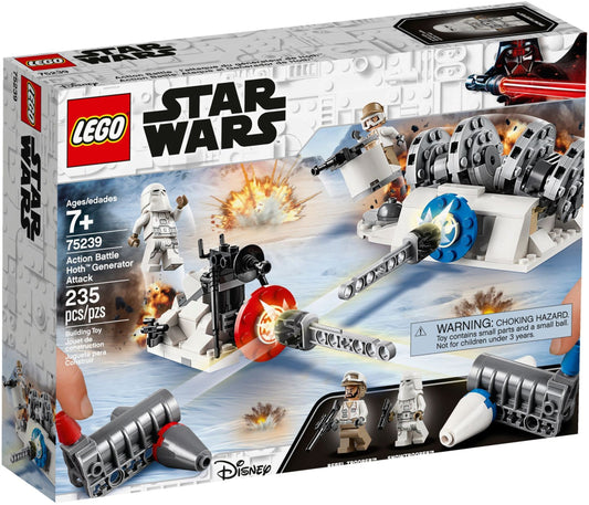 LEGO Star Wars The Empire Strikes Back Action Battle Hoth Generator Attack 75240- Auzzi Store