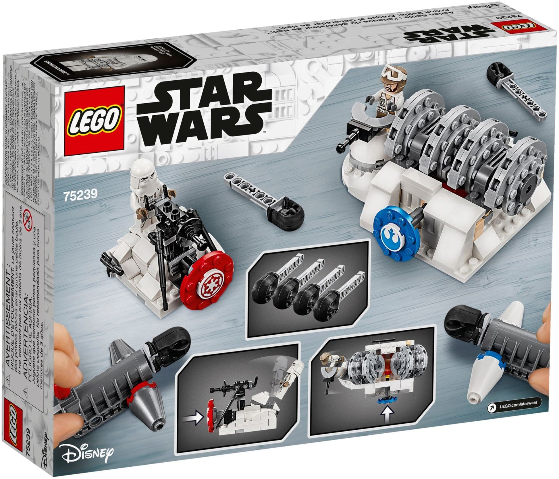 LEGO Star Wars The Empire Strikes Back Action Battle Hoth Generator Attack 75240- Auzzi Store