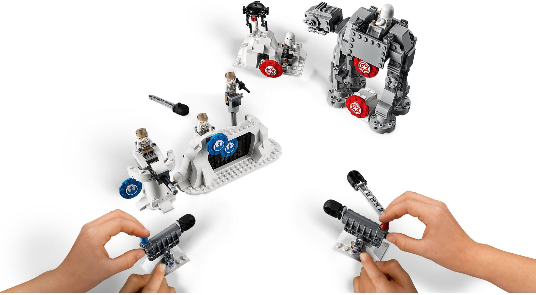 LEGO 75241 Action Battle Echo Base Defense Playset - SuperSaverAU - view 3