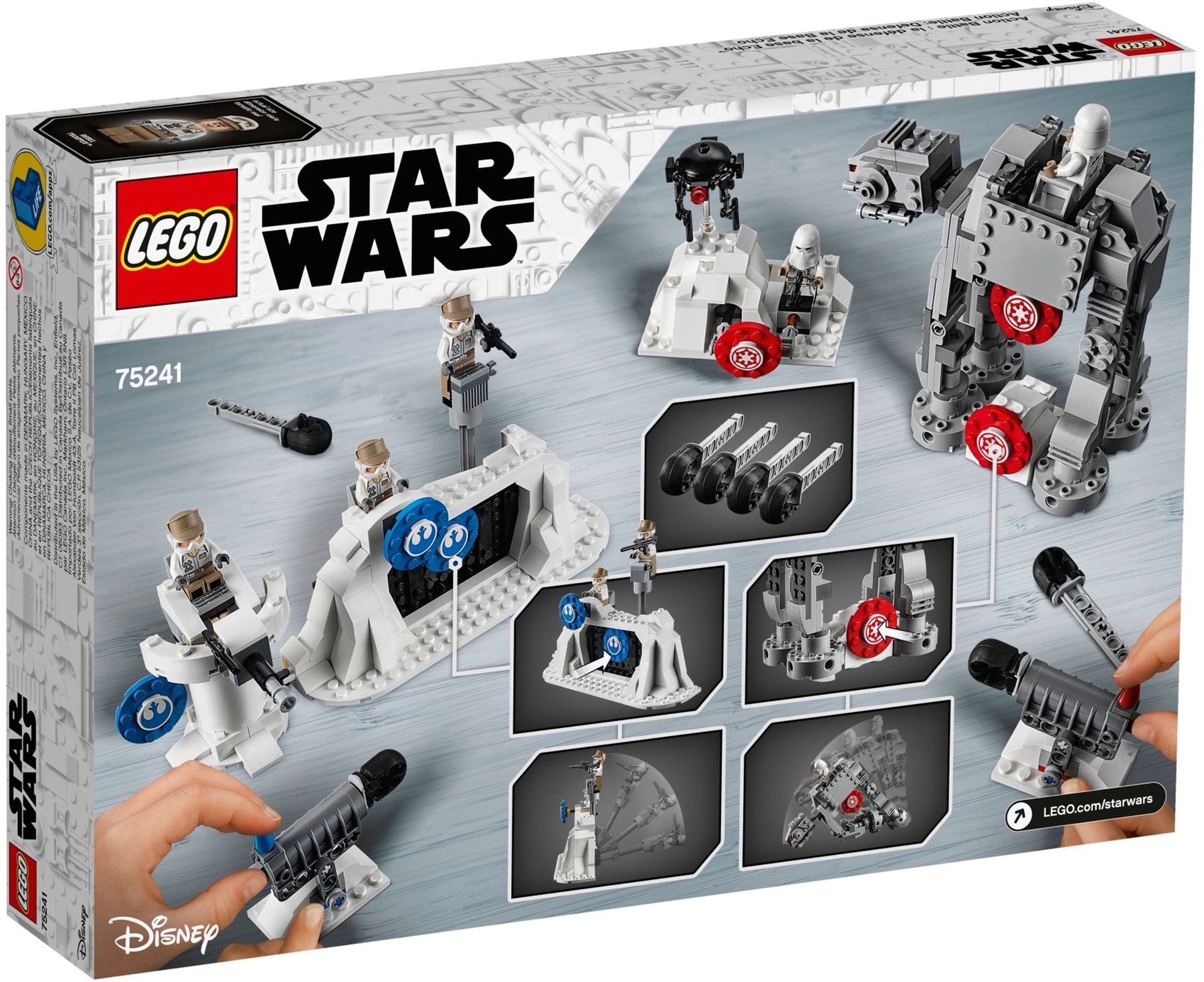 LEGO 75241 Action Battle Echo Base Defense Playset - SuperSaverAU - view 4