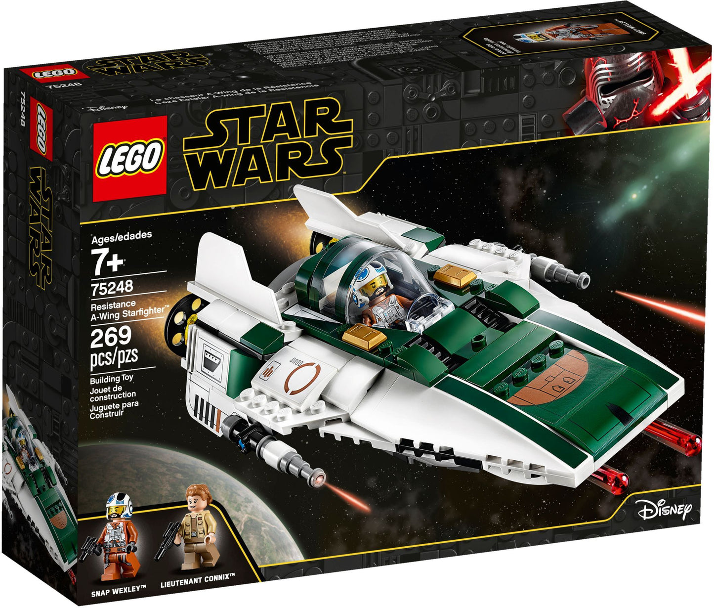 LEGO 75248 Resistance A-wing Starfighter: Snap Wexley & Connix Minifigures