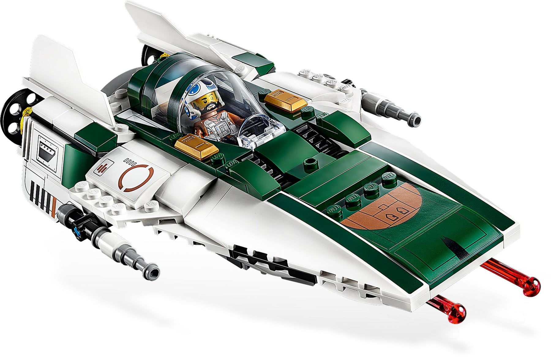 LEGO 75248 Resistance A-wing Starfighter: Snap Wexley & Connix Minifigures - SuperSaverAU - view 2
