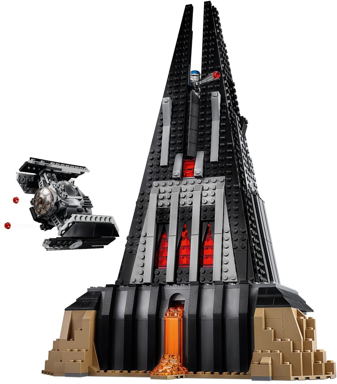 LEGO Star Wars 75251 Darth Vader's Castle Set with Buildable TIE Fighter- Auzzi Store