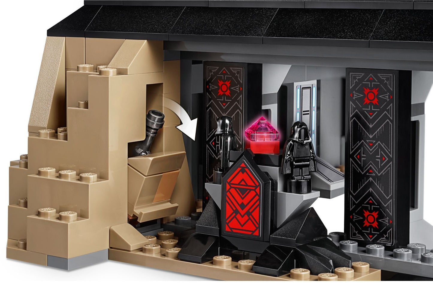 LEGO Star Wars 75251 Darth Vader's Castle Set with Buildable TIE Fighter- Auzzi Store