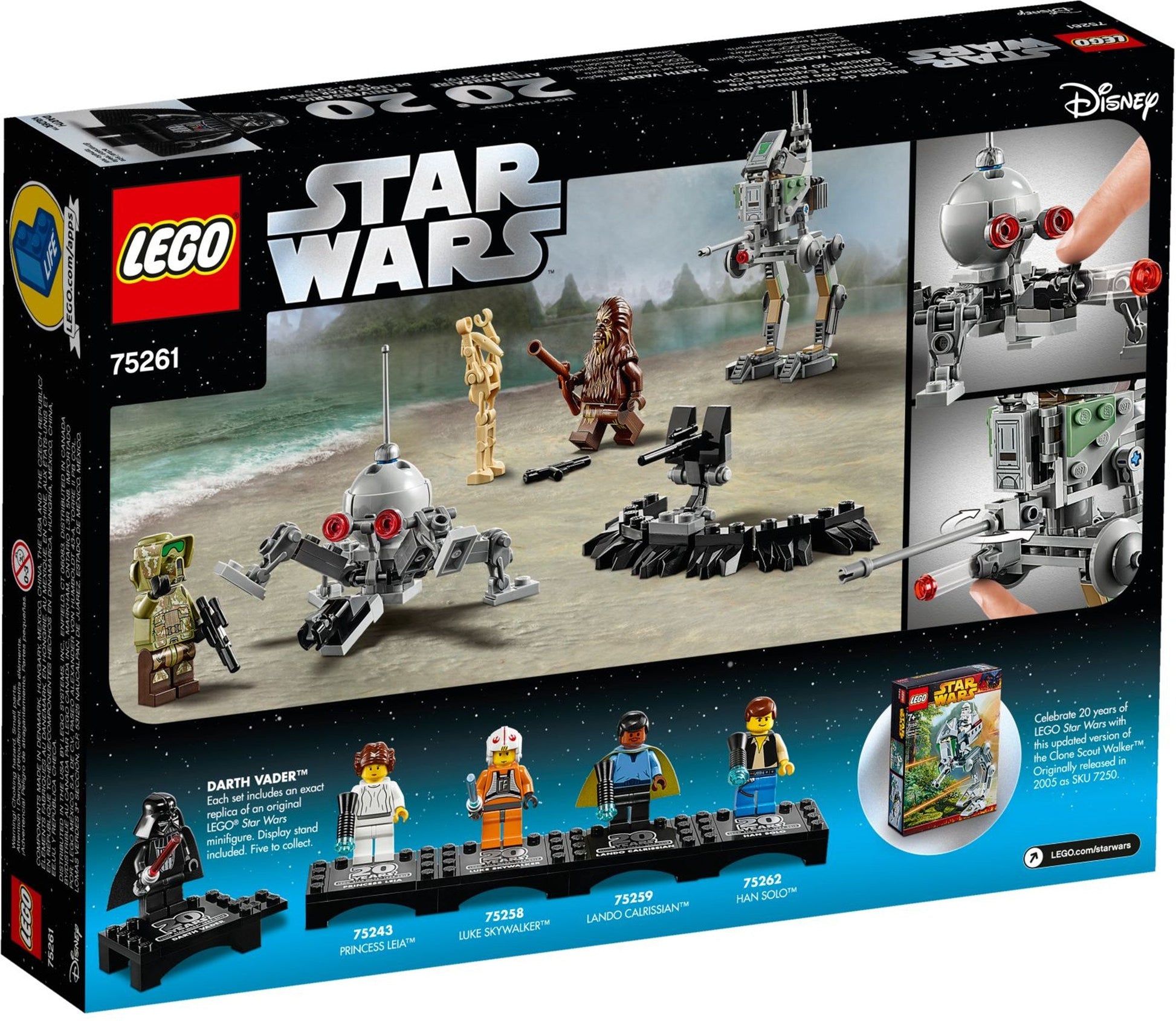 Lego Star Wars 75261 Clone Scout Walker 20th Ann Edition- Auzzi Store