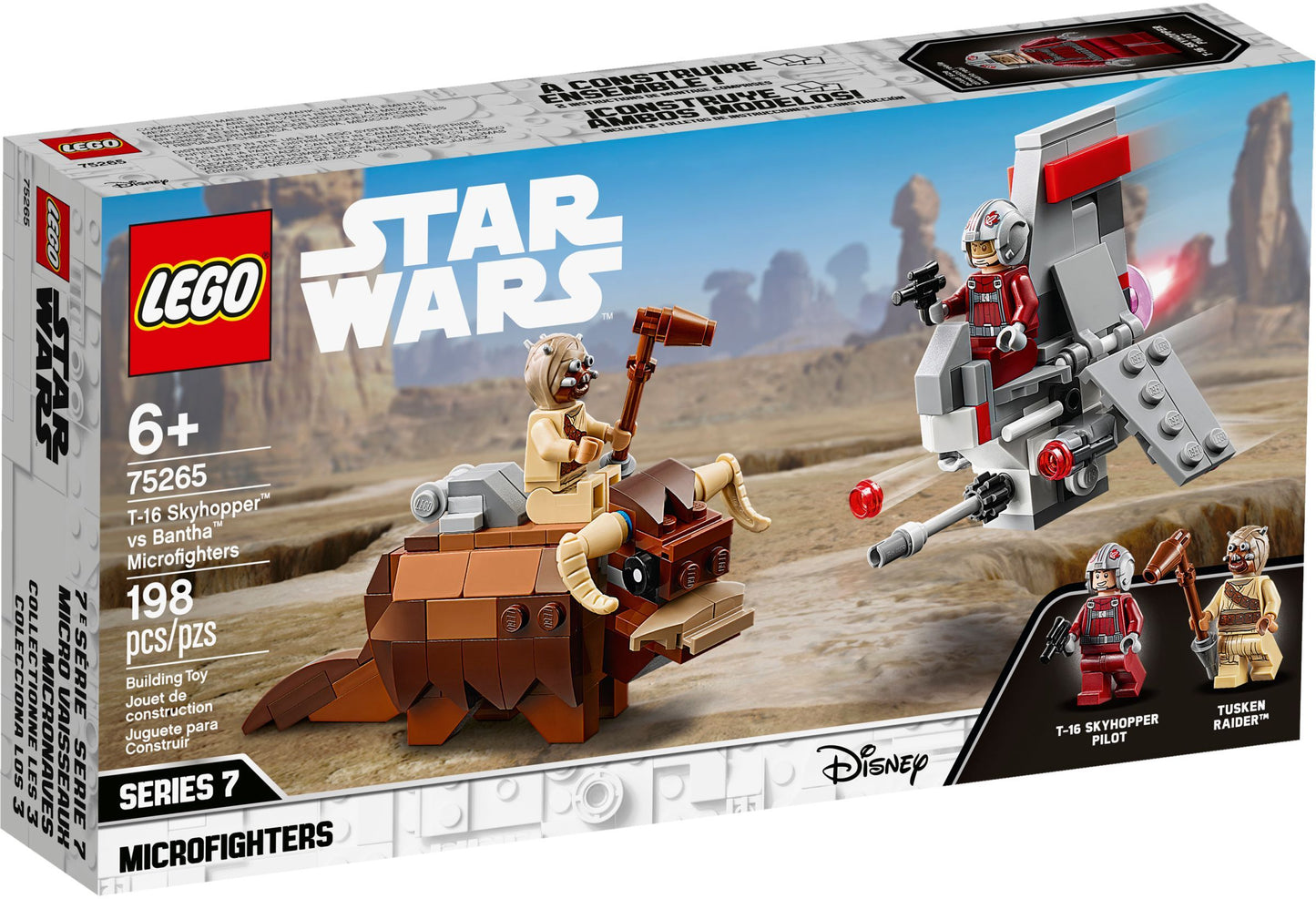 LEGO 75265 Star Wars T-16 vs. Bantha Microfighters