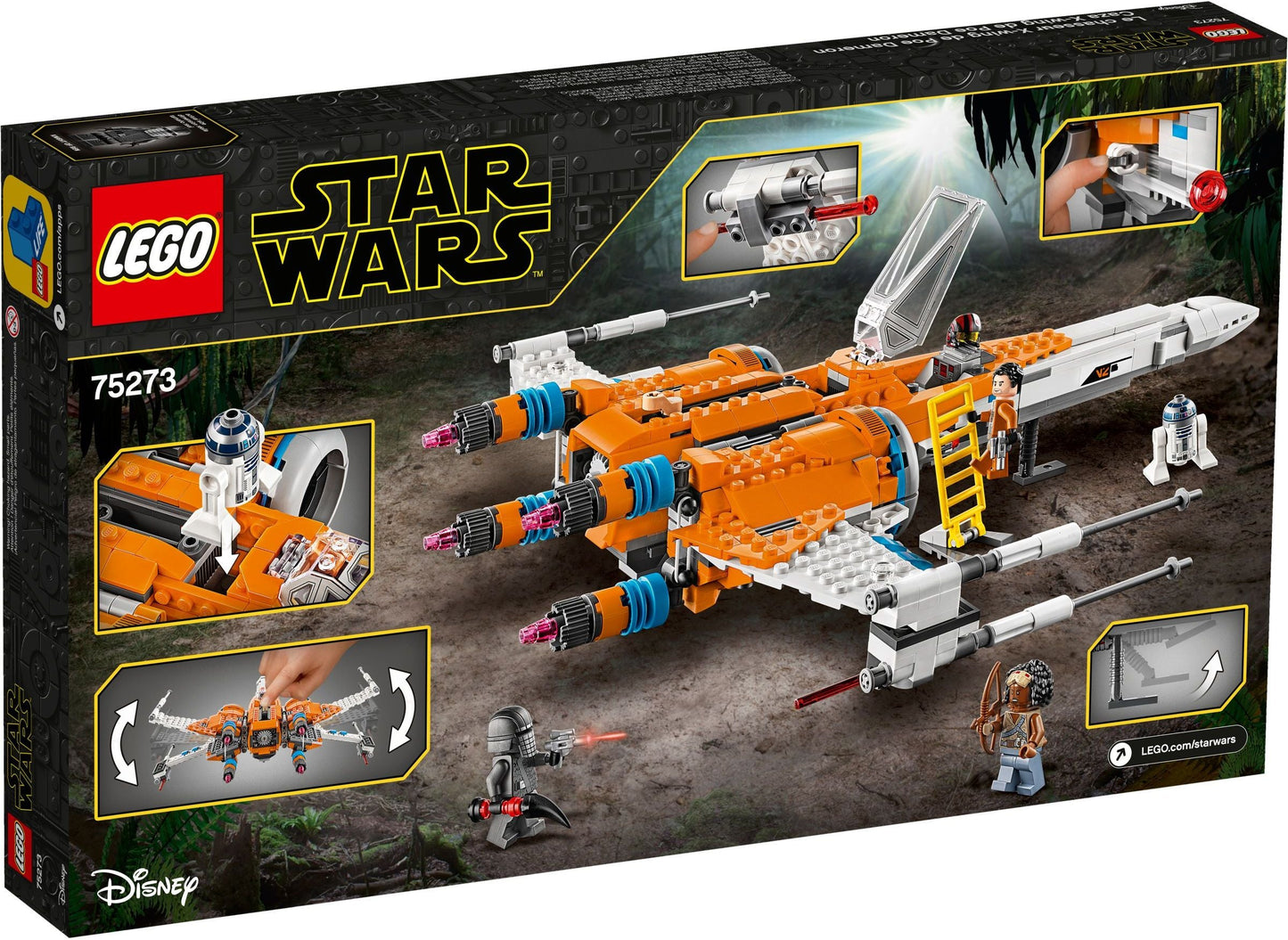 LEGO Star Wars 75273: Poe Dameron's X-wing Fighter- Auzzi Store