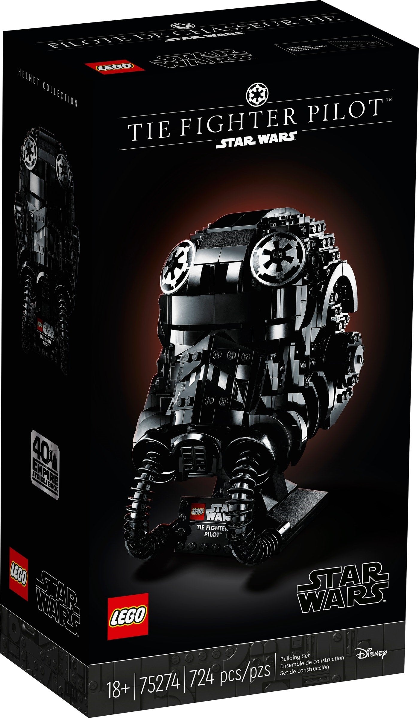 Lego Star Wars 75274 TIE Fighter Pilot Helmet- Auzzi Store