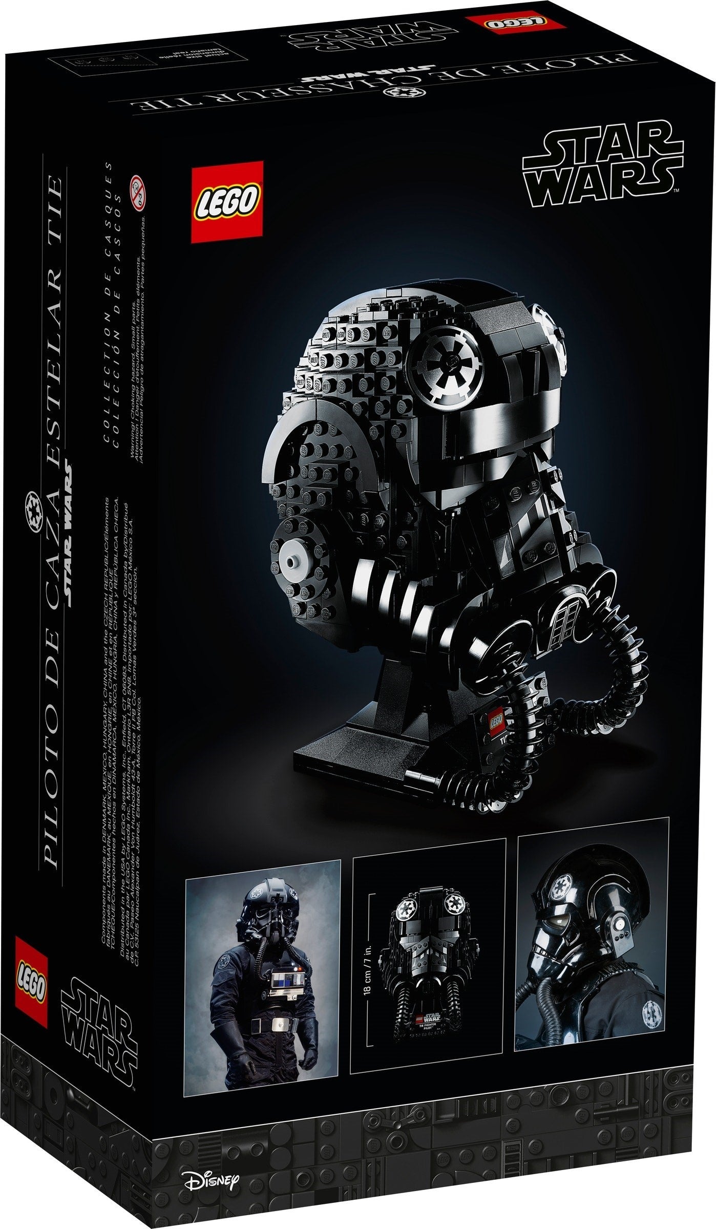 Lego Star Wars 75274 TIE Fighter Pilot Helmet- Auzzi Store