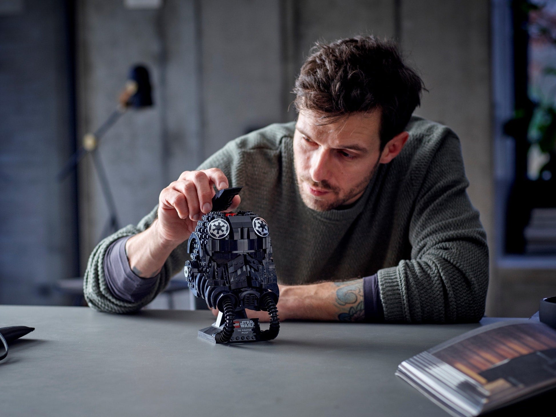 Lego Star Wars 75274 TIE Fighter Pilot Helmet- Auzzi Store