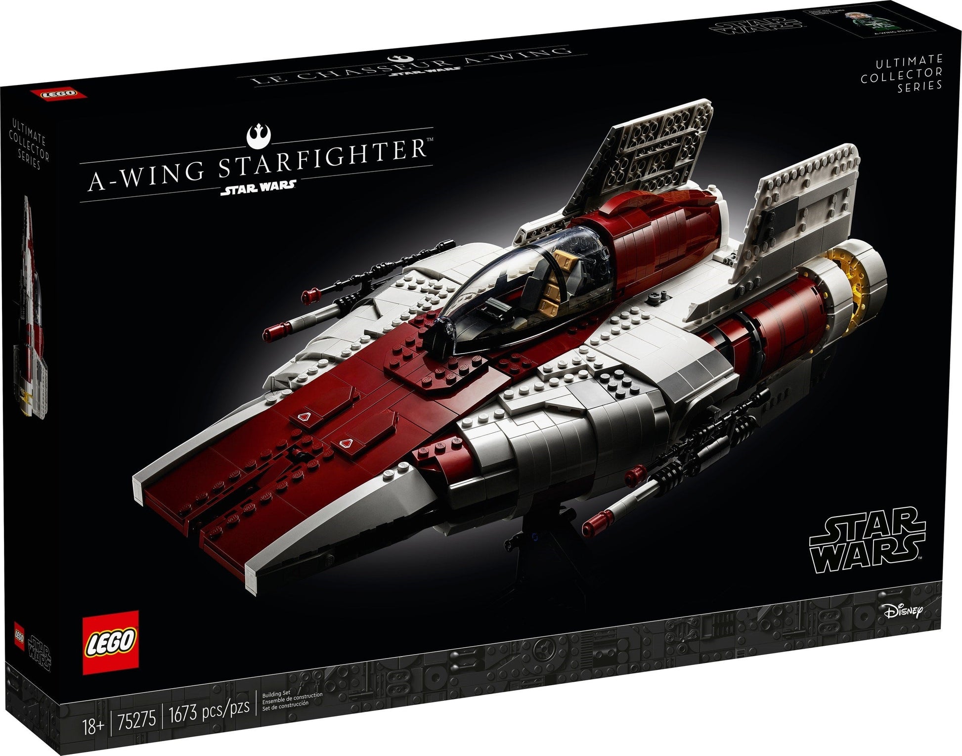 LEGO 75275 UCS A-WING STARFIGHTER SPEEDS INTO THE LEGO STAR WARS UNIVERSE- Auzzi Store