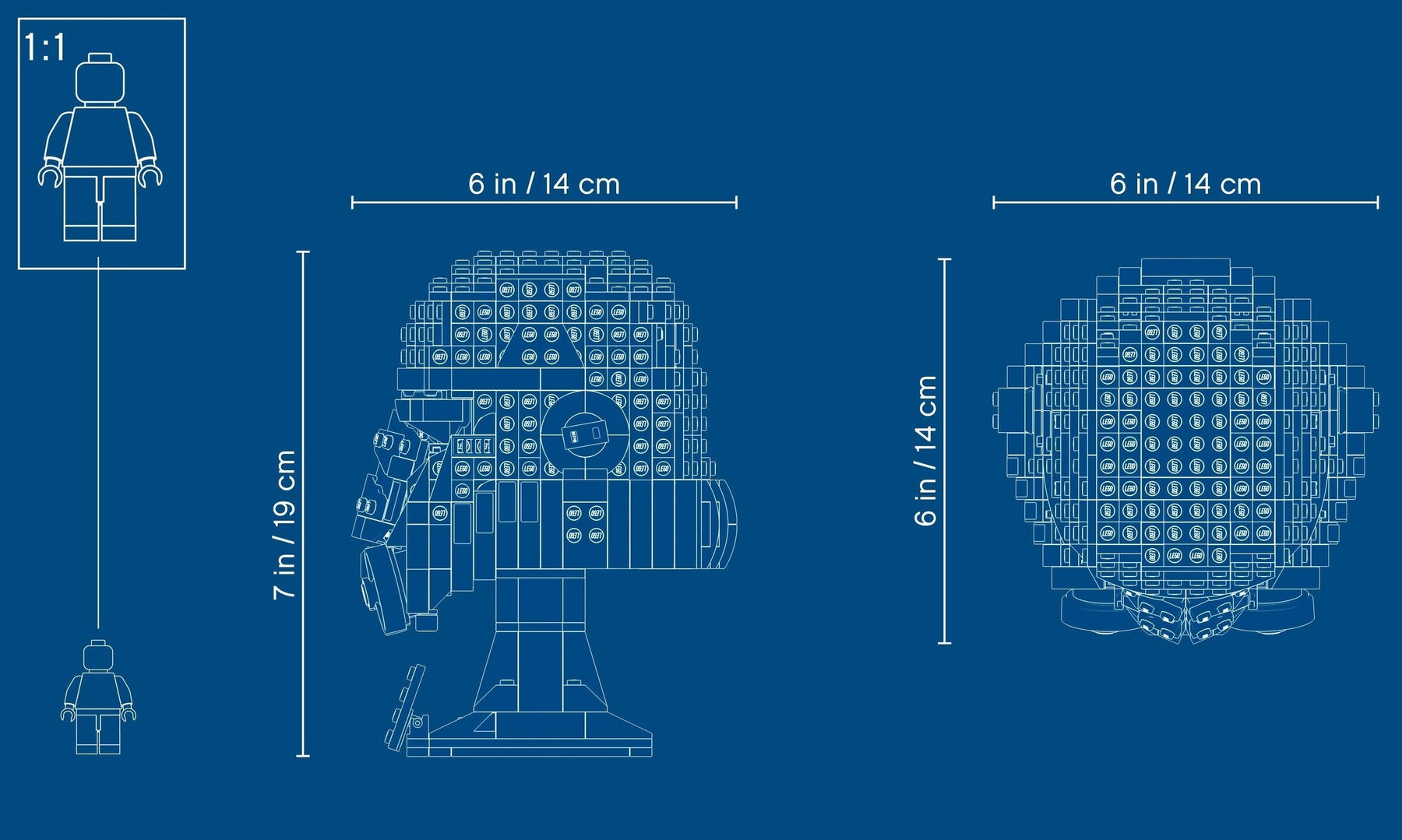 LEGO 75276 Star Wars Stormtrooper Helmet Building Kit - SuperSaverAU - view 2