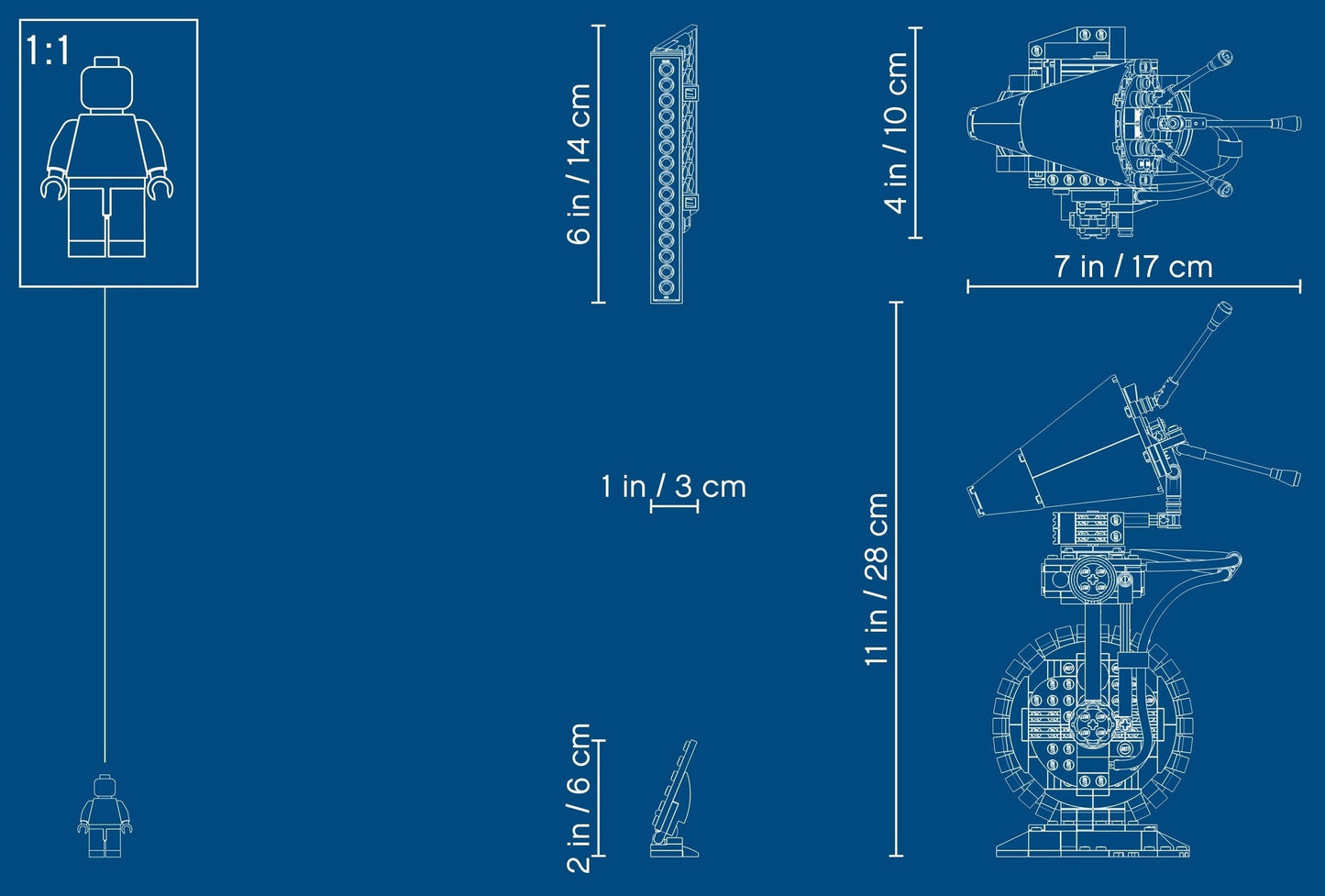 LEGO 75278 D-O Droid Building Toy Set - Star Wars