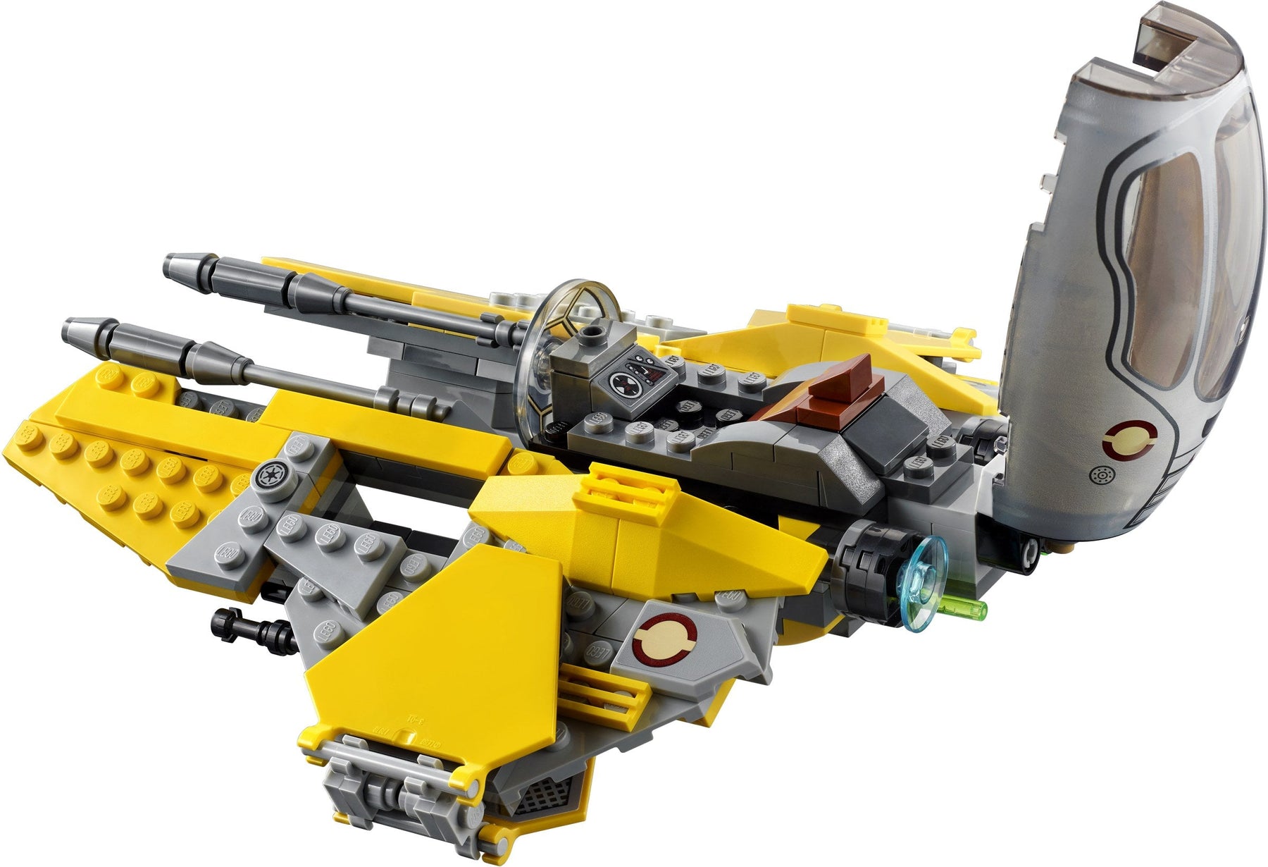 LEGO 75281 Anakin's Jedi Interceptor - Star Wars Building Toy - SuperSaverAU - view 3