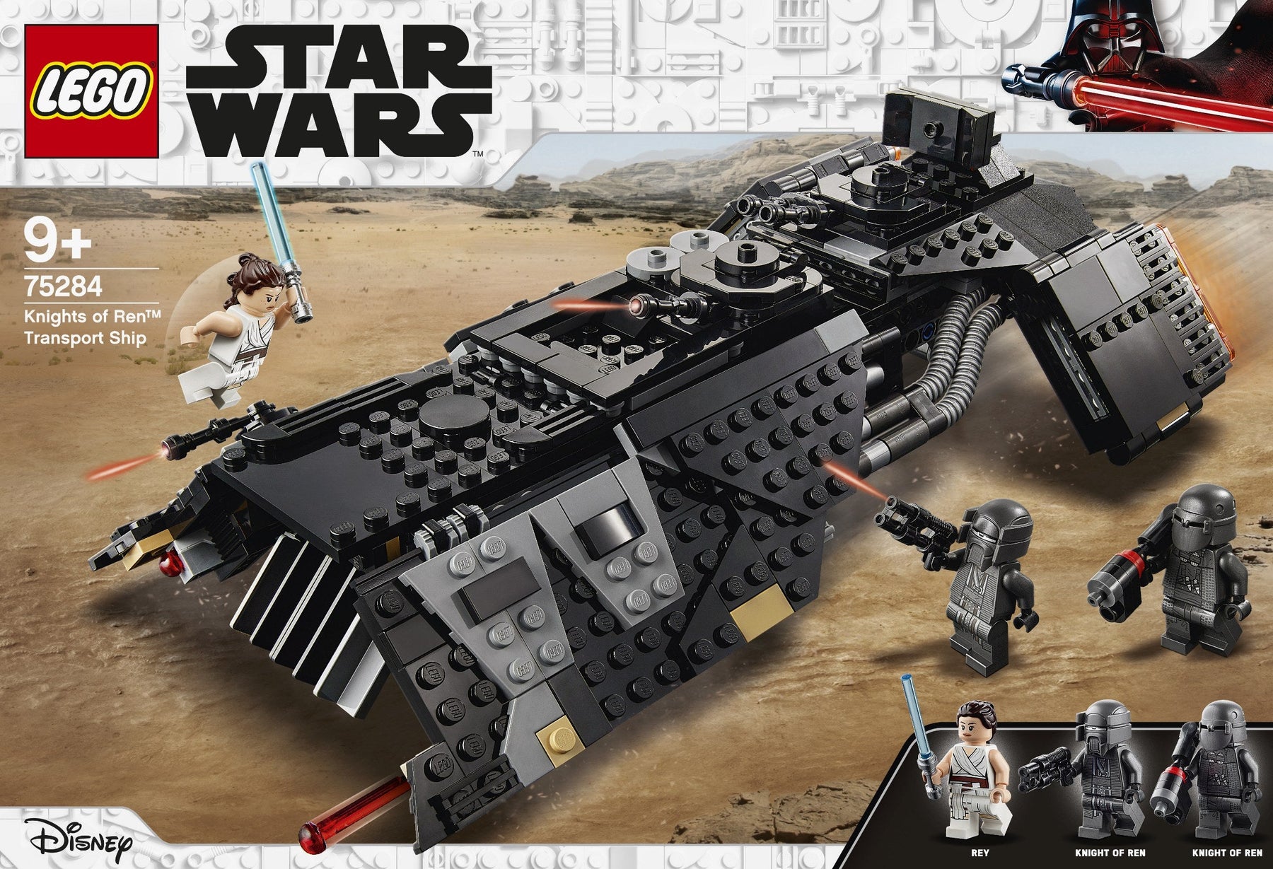 LEGO 75284 Knights of Ren Transport Ship: Star Wars Starship - SuperSaverAU - view 1