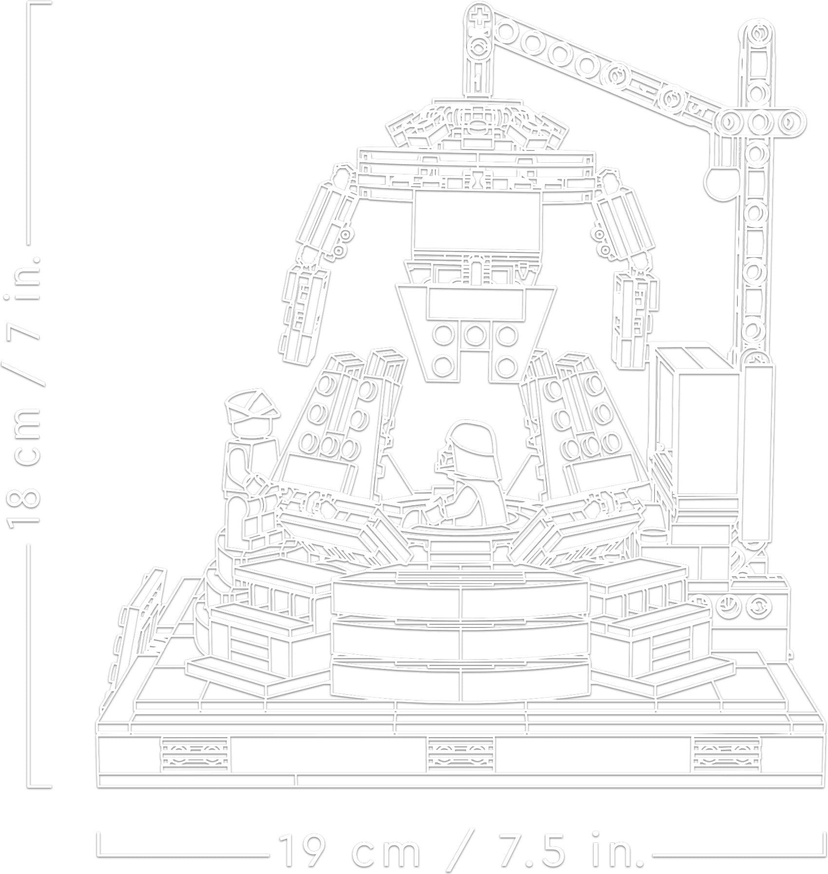 LEGO 75296 Darth Vader Meditation Chamber Set - SuperSaverAU - view 5