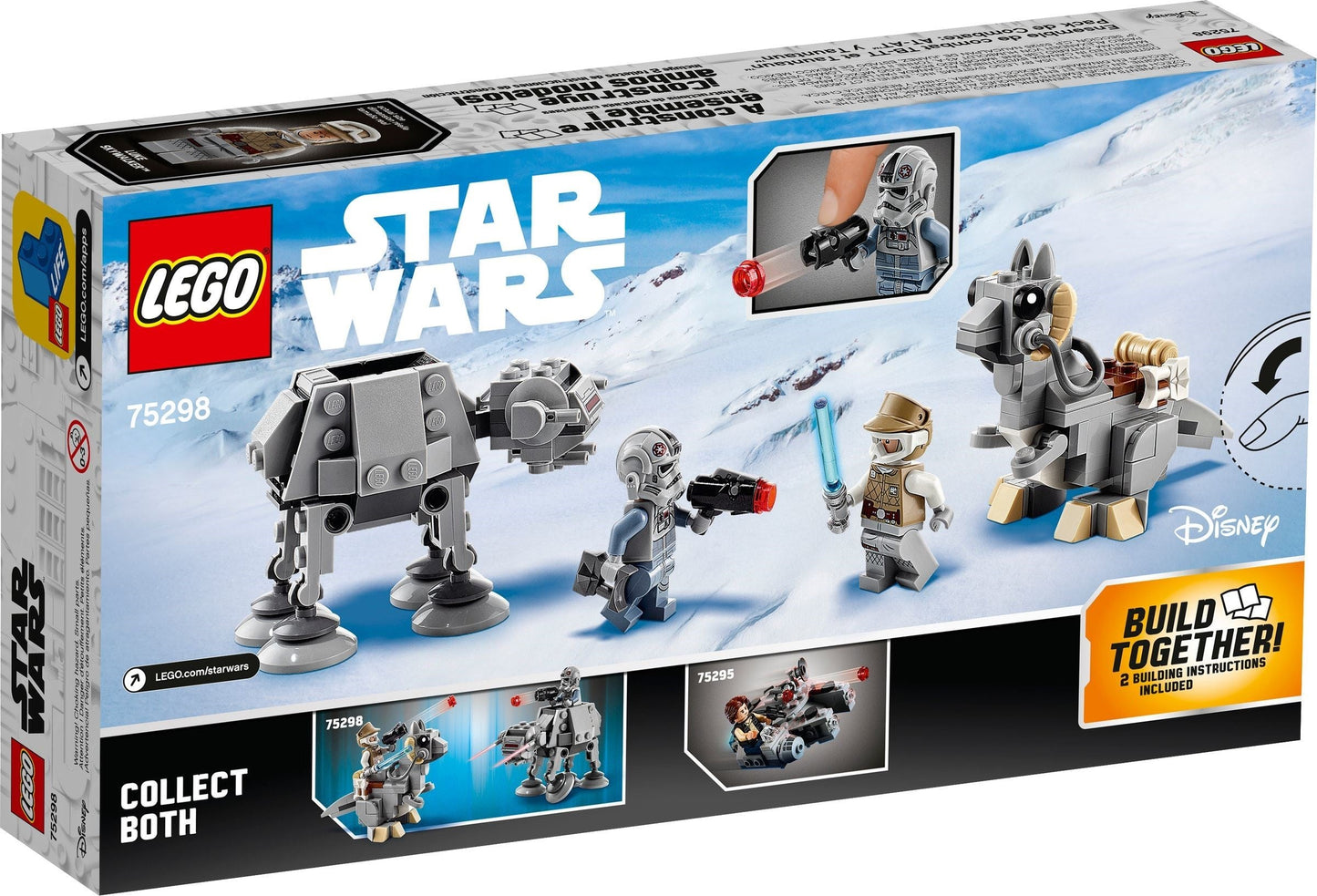 LEGO Star Wars 75298 AT-AT vs. TaunTaun Microfighters- Auzzi Store