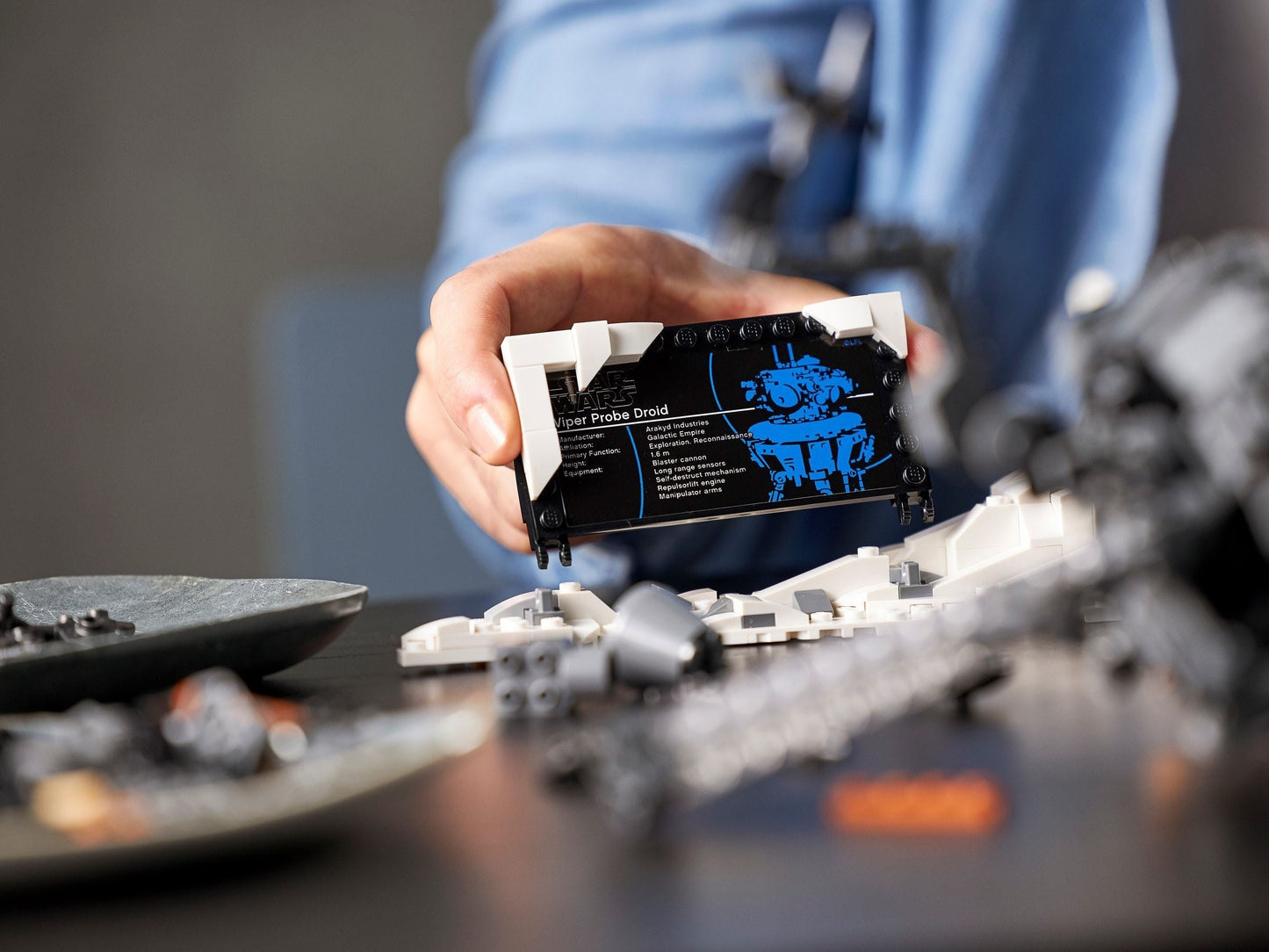 LEGO 75306 Imperial Probe Droid - Star Wars Hoth Display Model