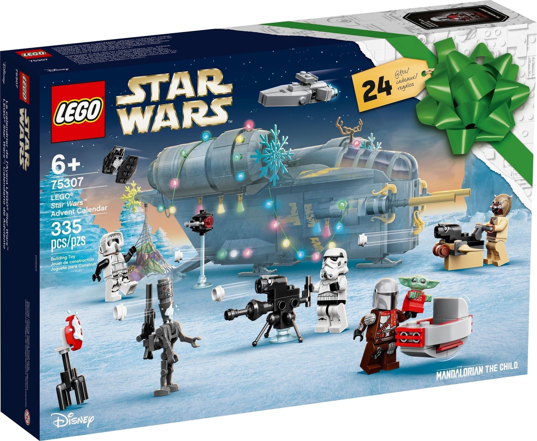LEGO 75307 Star Wars Mandalorian Advent Calendar 2021 - SuperSaverAU - view 1