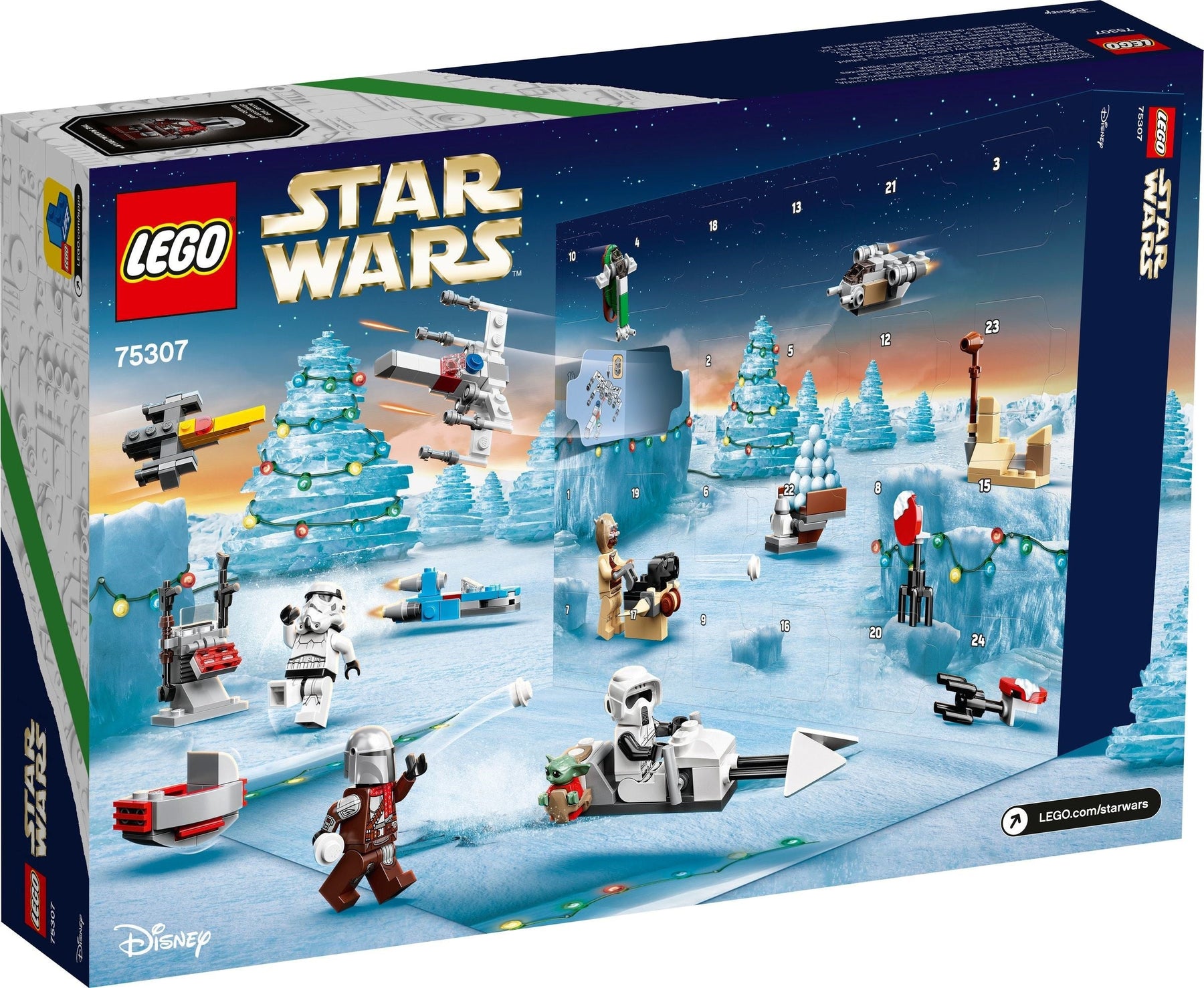 LEGO 75307 Star Wars Mandalorian Advent Calendar 2021 - SuperSaverAU - view 5