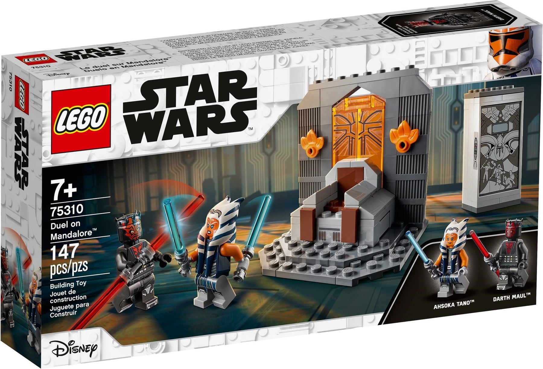 LEGO 75310 Duel on Mandalore: Ahsoka vs. Maul - SuperSaverAU - view 1