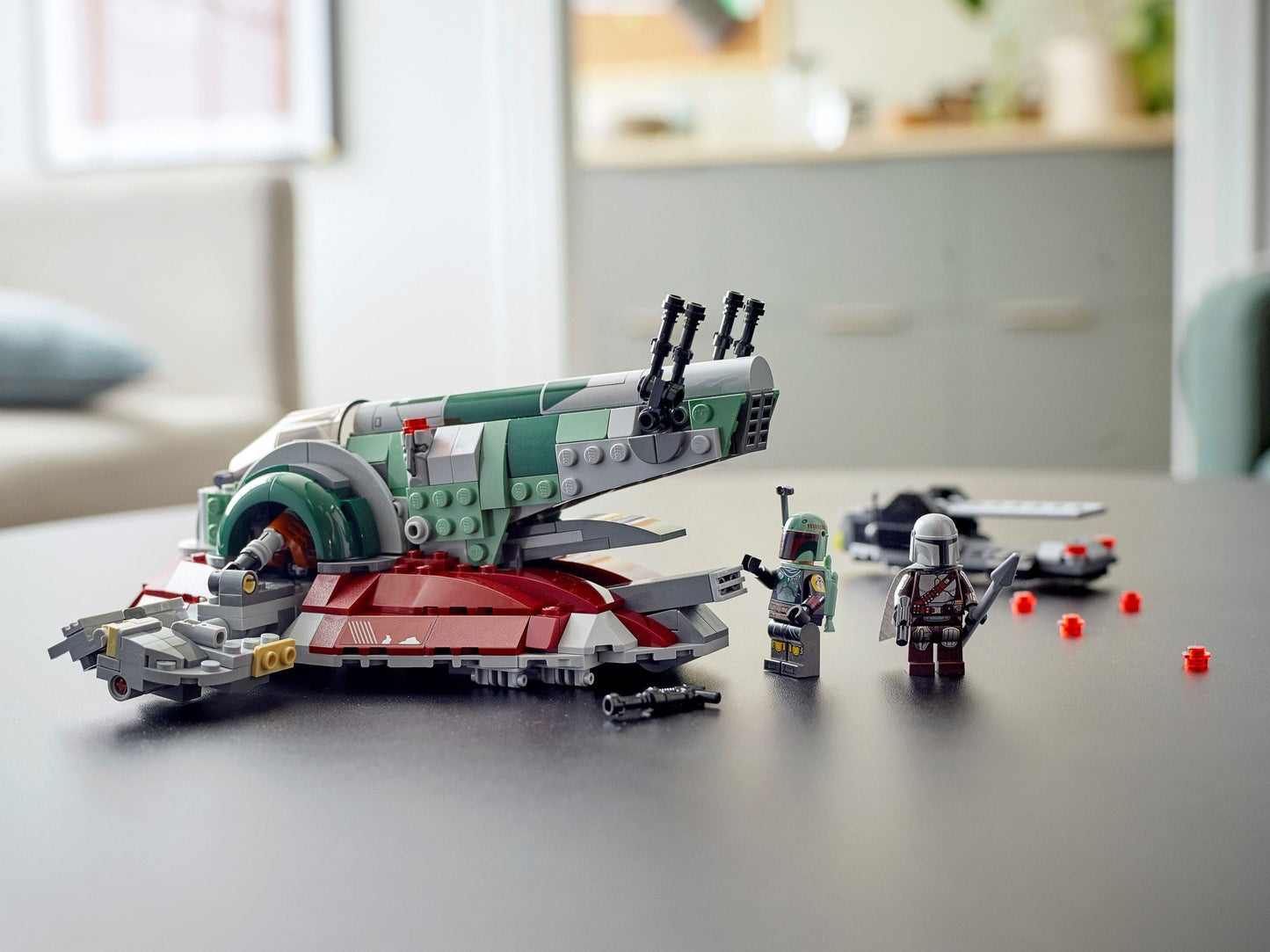 LEGO 75312 Boba Fett's Starship – Mandalorian Toy