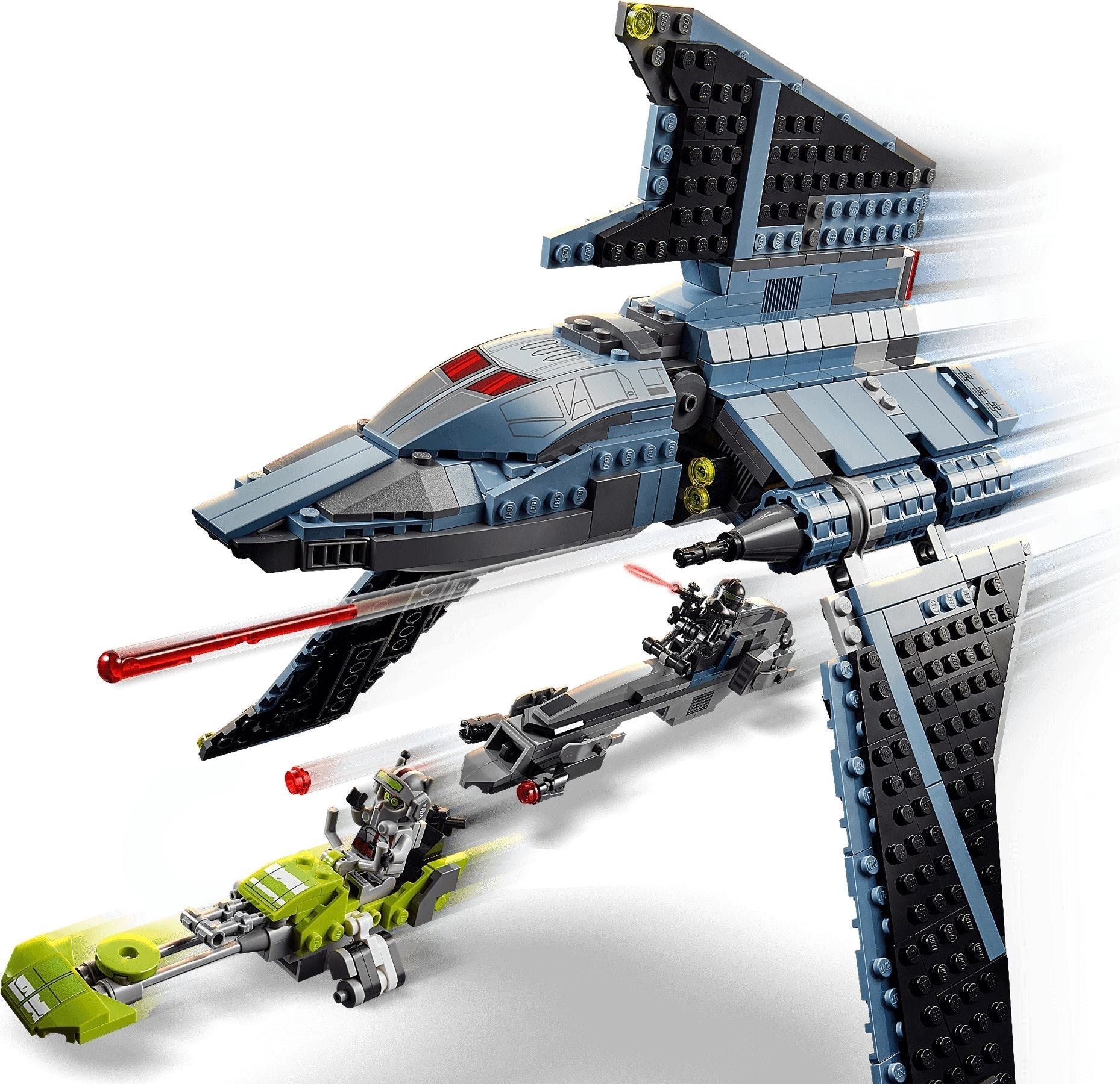 LEGO Star Wars Series 75314 The Bad Batch Attack Shuttle- Auzzi Store