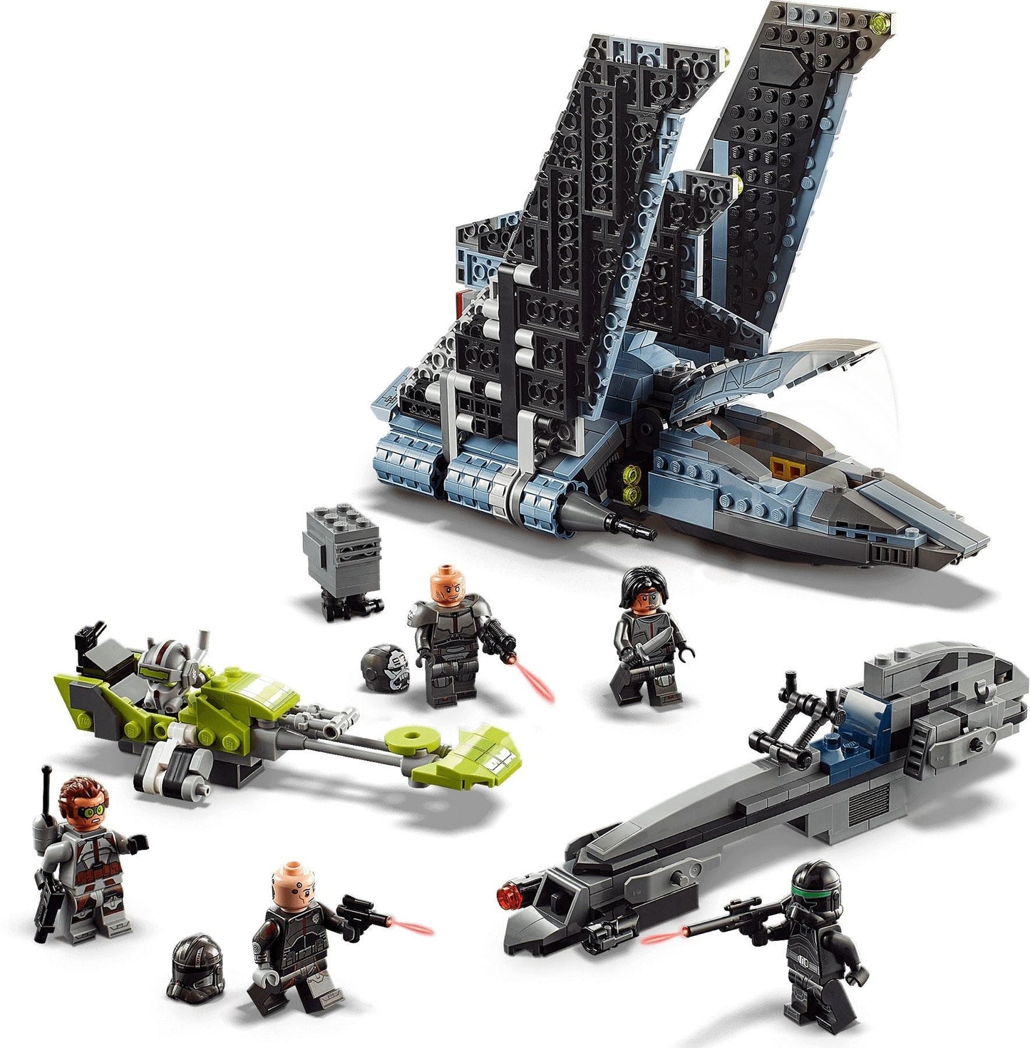 LEGO Star Wars Series 75314 The Bad Batch Attack Shuttle- Auzzi Store
