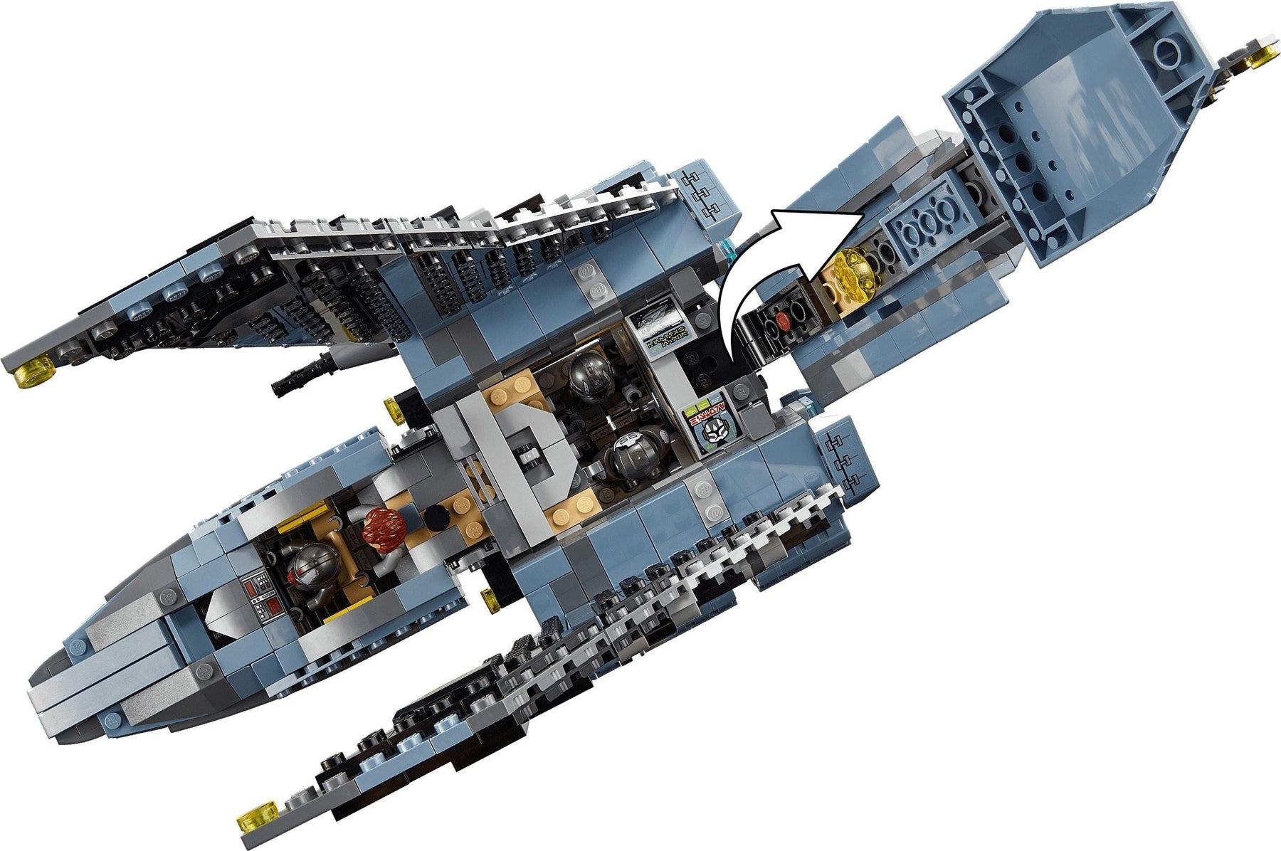 LEGO Star Wars Series 75314 The Bad Batch Attack Shuttle- Auzzi Store