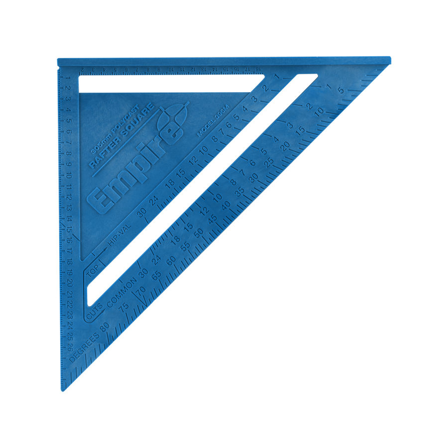 Empire 300mm Metric Polycast Rafter Square - Lightweight Durable Tool - SuperSaverAU - view 1