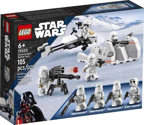 LEGO 75320 Snowtrooper Battle Pack - Star Wars Hoth Army Building Set - SuperSaverAU - view 1