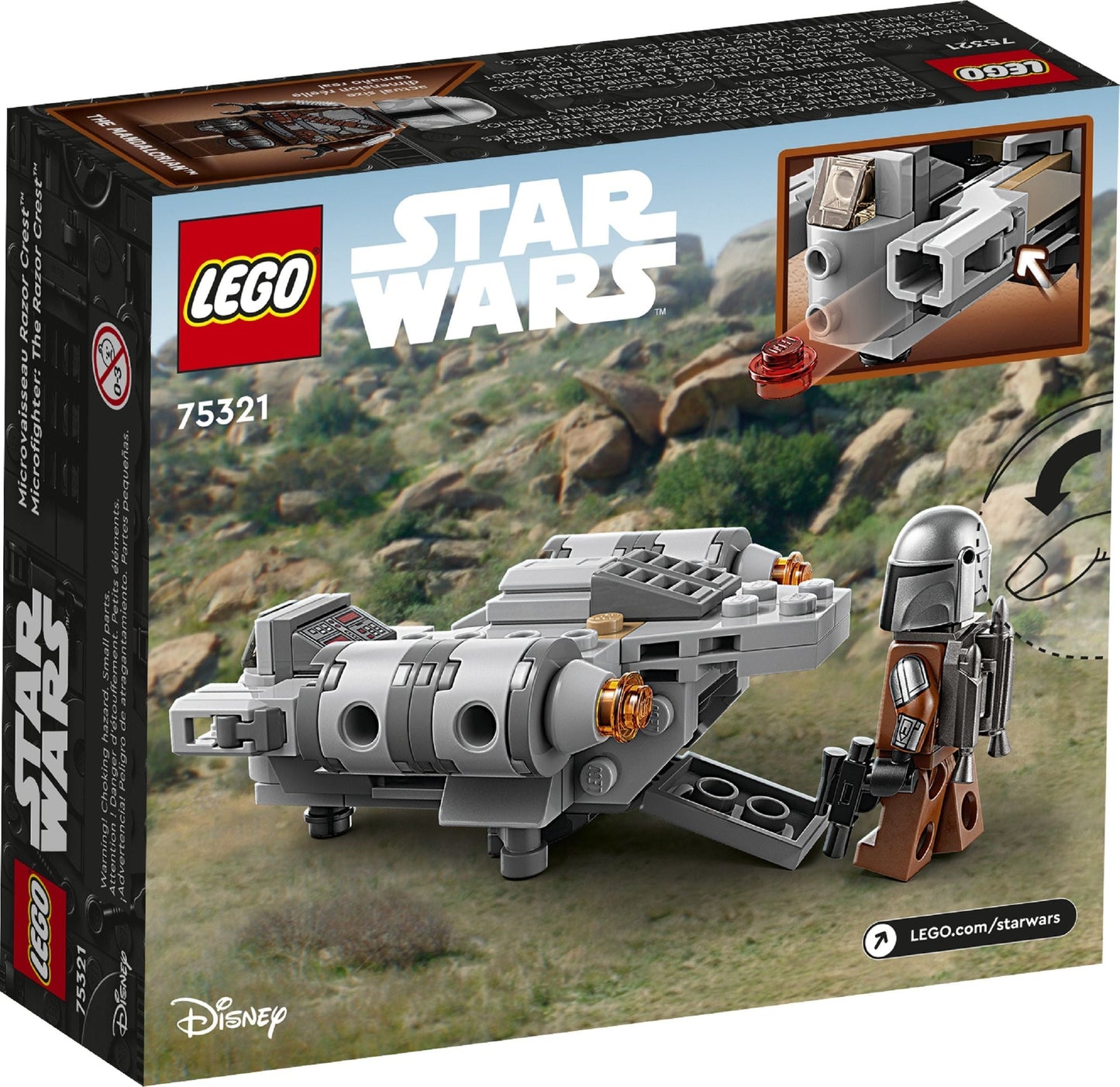 LEGO 75321 Star Wars™ The Razor Crest Microfighter- Auzzi Store