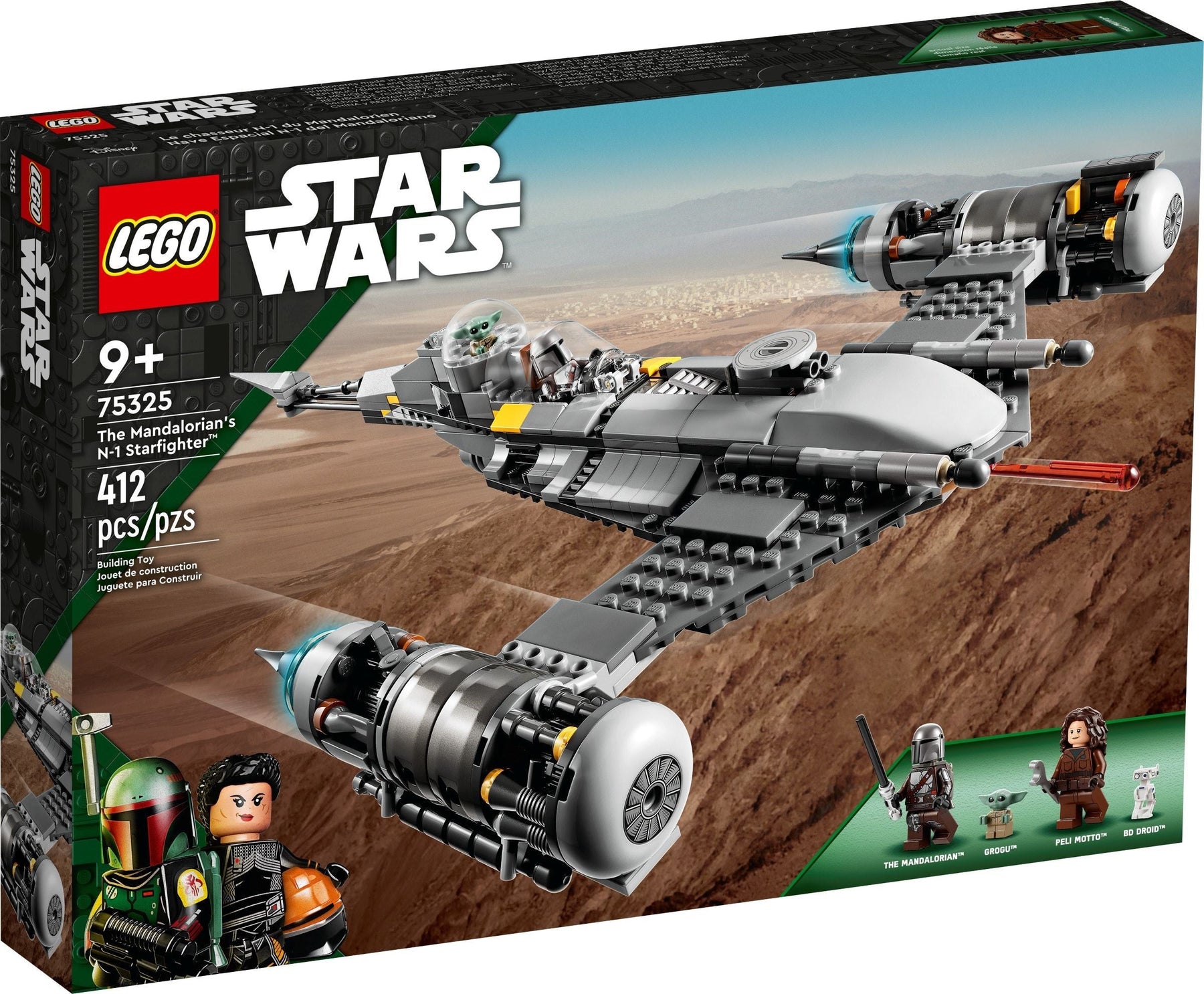 LEGO 75325 Mandalorian's N-1 Starfighter - SuperSaverAU - view 2