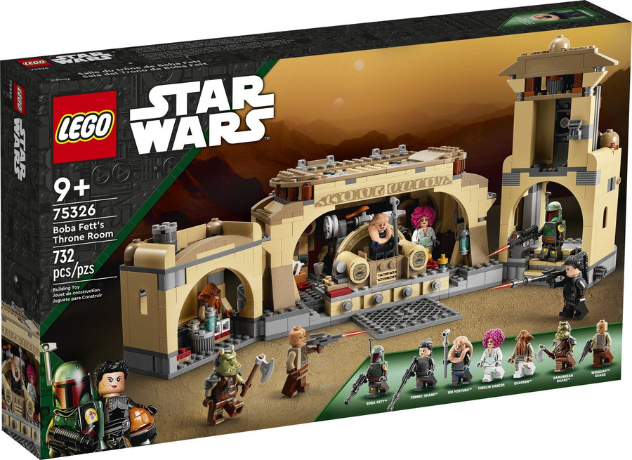 LEGO 75326 Boba Fett's Throne Room Set - SuperSaverAU - view 1