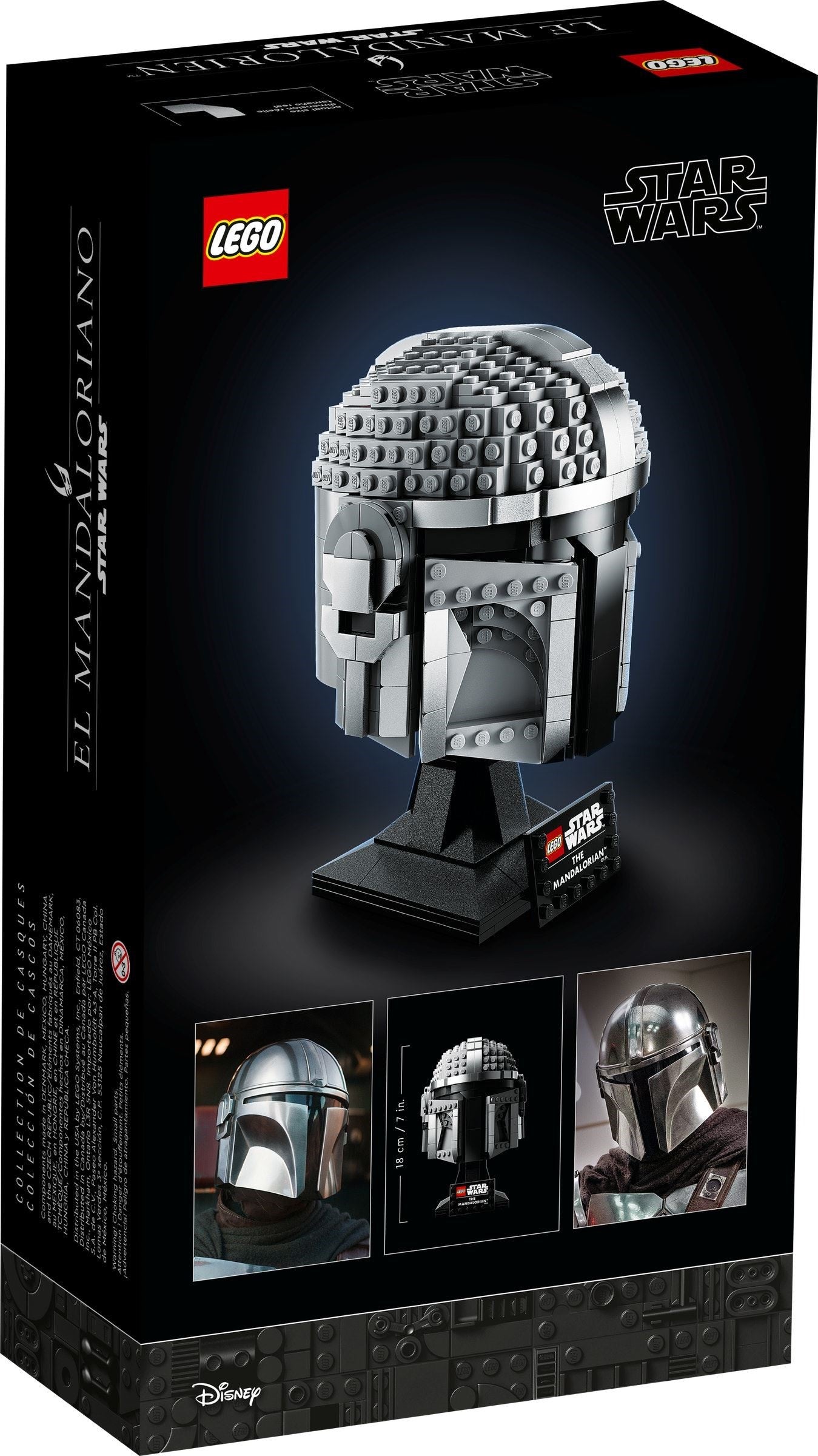 LEGO 75328 The Mandalorian Helmet - SuperSaverAU - view 4