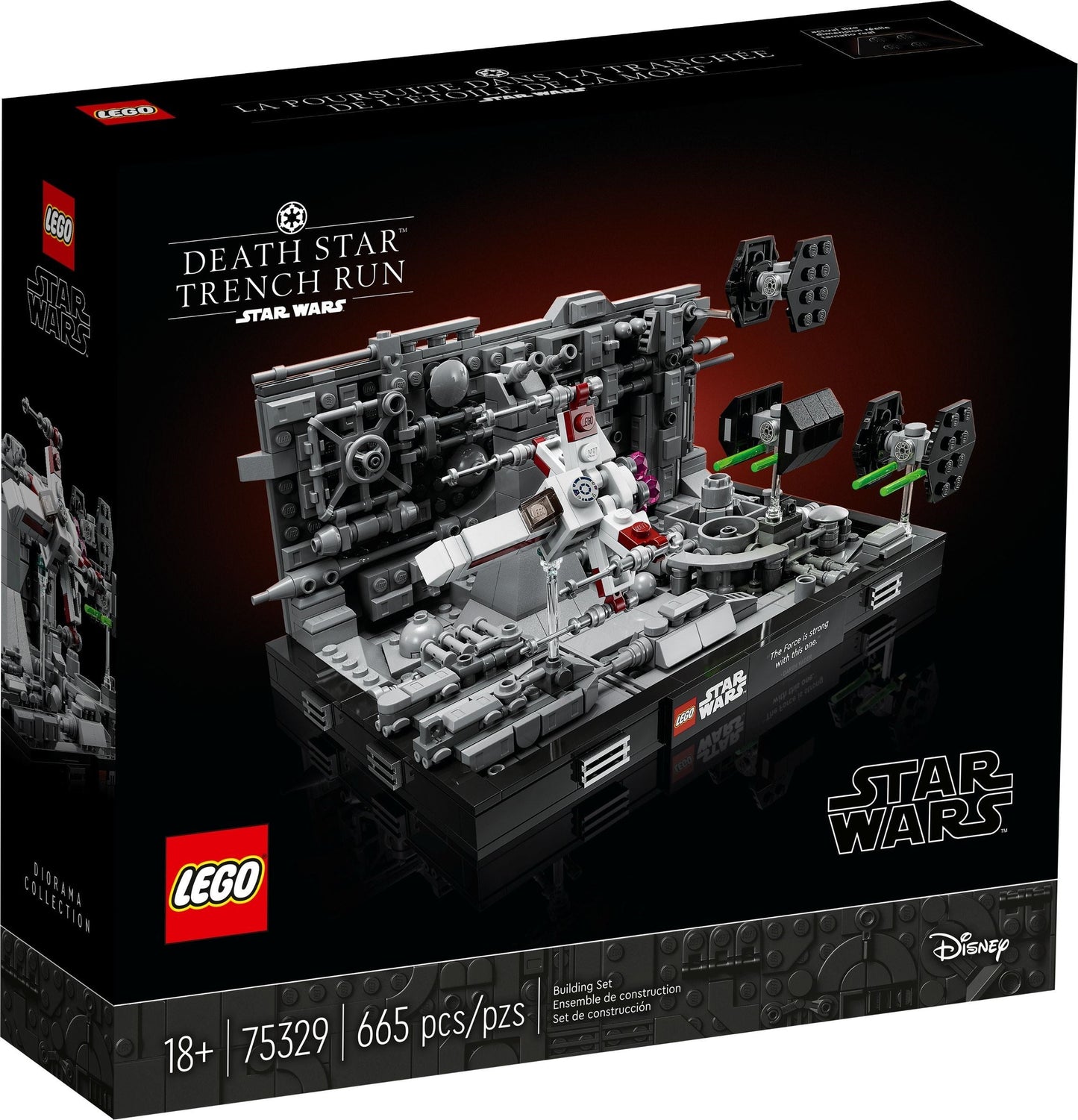 LEGO 75329 Star Wars Death Star Trench Run Diorama