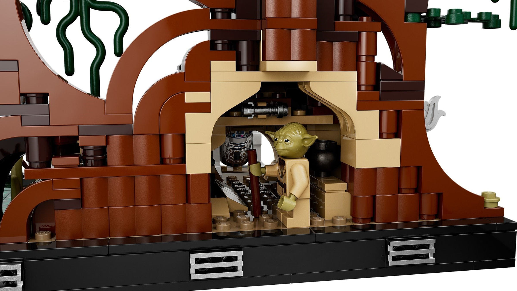 LEGO 75330 Star Wars Dagobah Jedi Training Diorama - SuperSaverAU - view 3