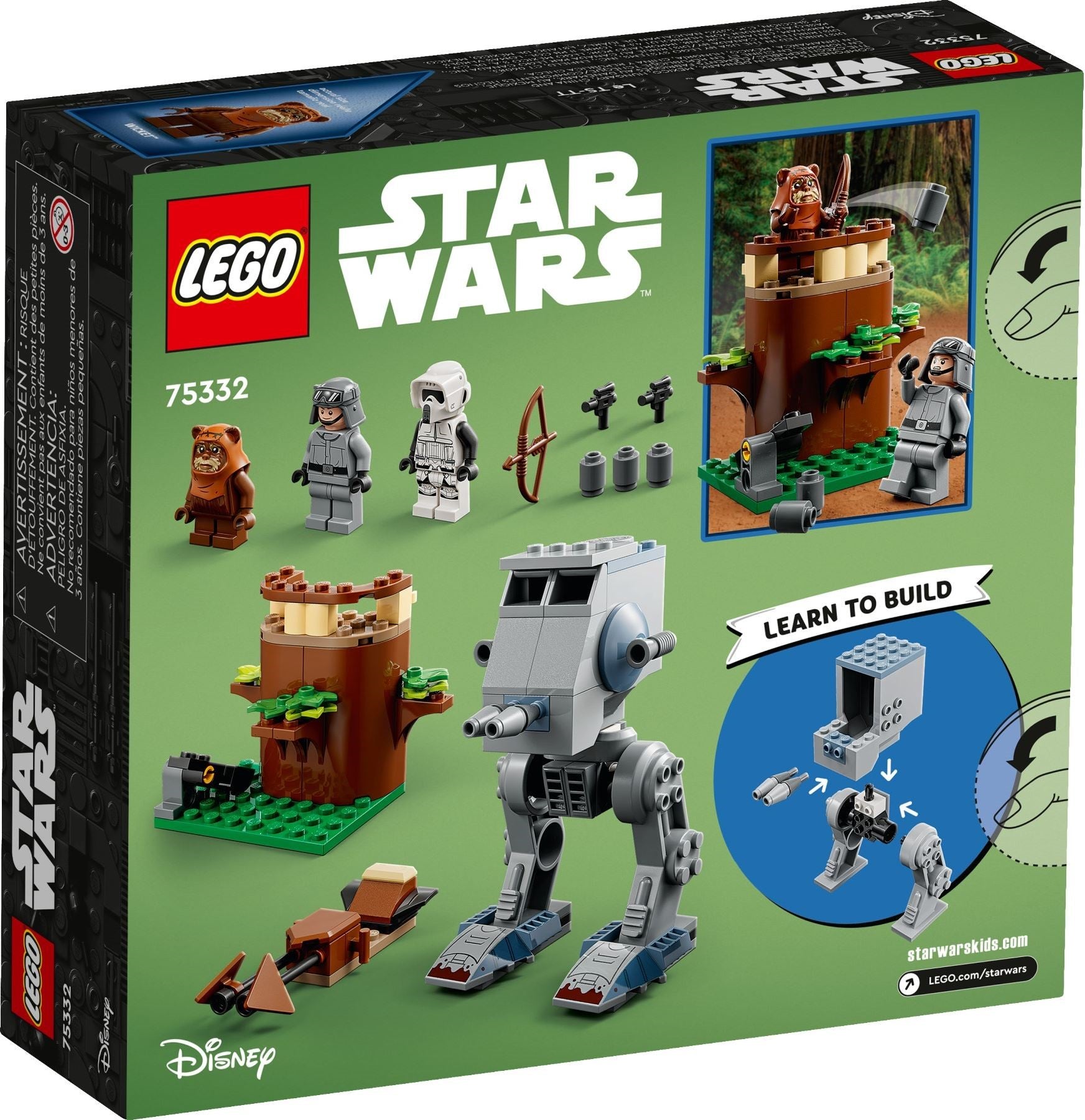 LEGO 75332 AT-ST Walker 4+ Set - Star Wars Endor Battle - SuperSaverAU - view 6