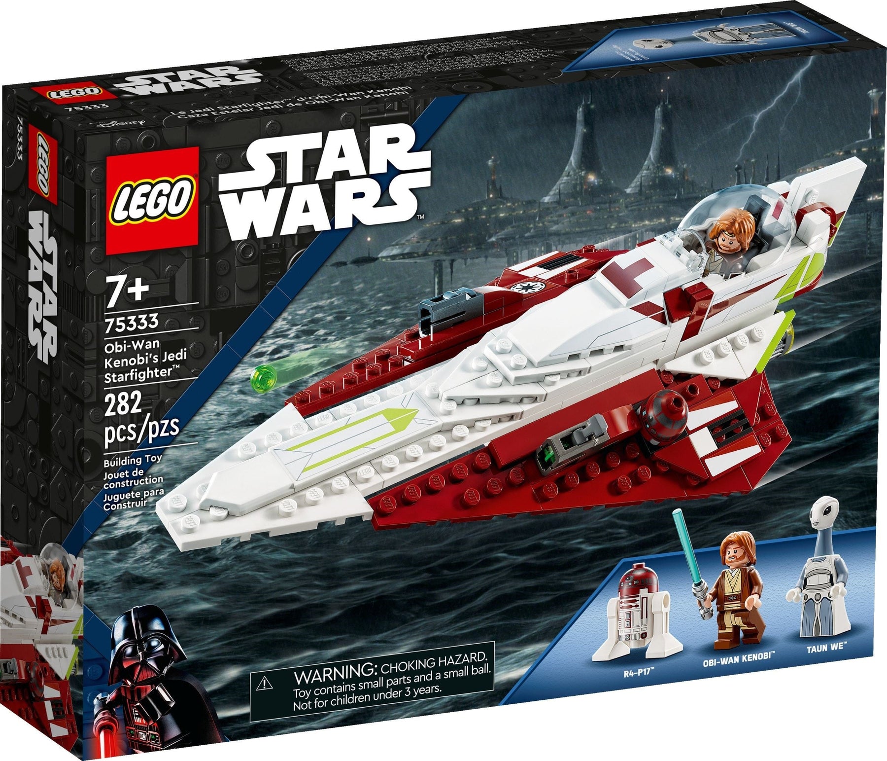 LEGO 75333 Star Wars Obi-Wan Kenobi’s Jedi Starfighter - SuperSaverAU - view 1