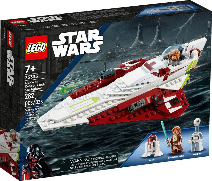 LEGO 75333 Star Wars Obi-Wan Kenobi’s Jedi Starfighter - SuperSaverAU - view 1
