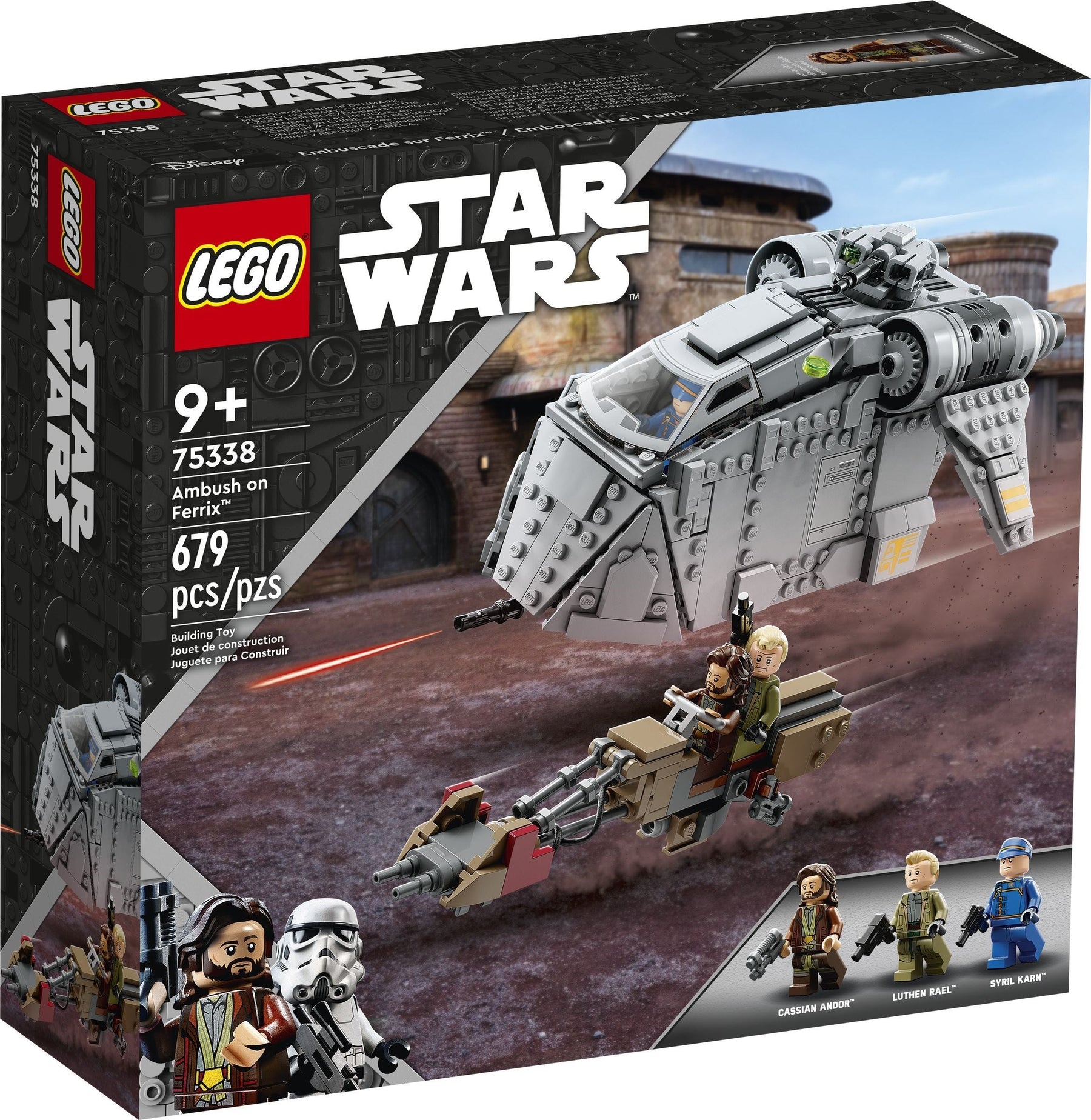 LEGO 75338 Star Wars Andor Ambush on Ferrix Set - SuperSaverAU - view 1