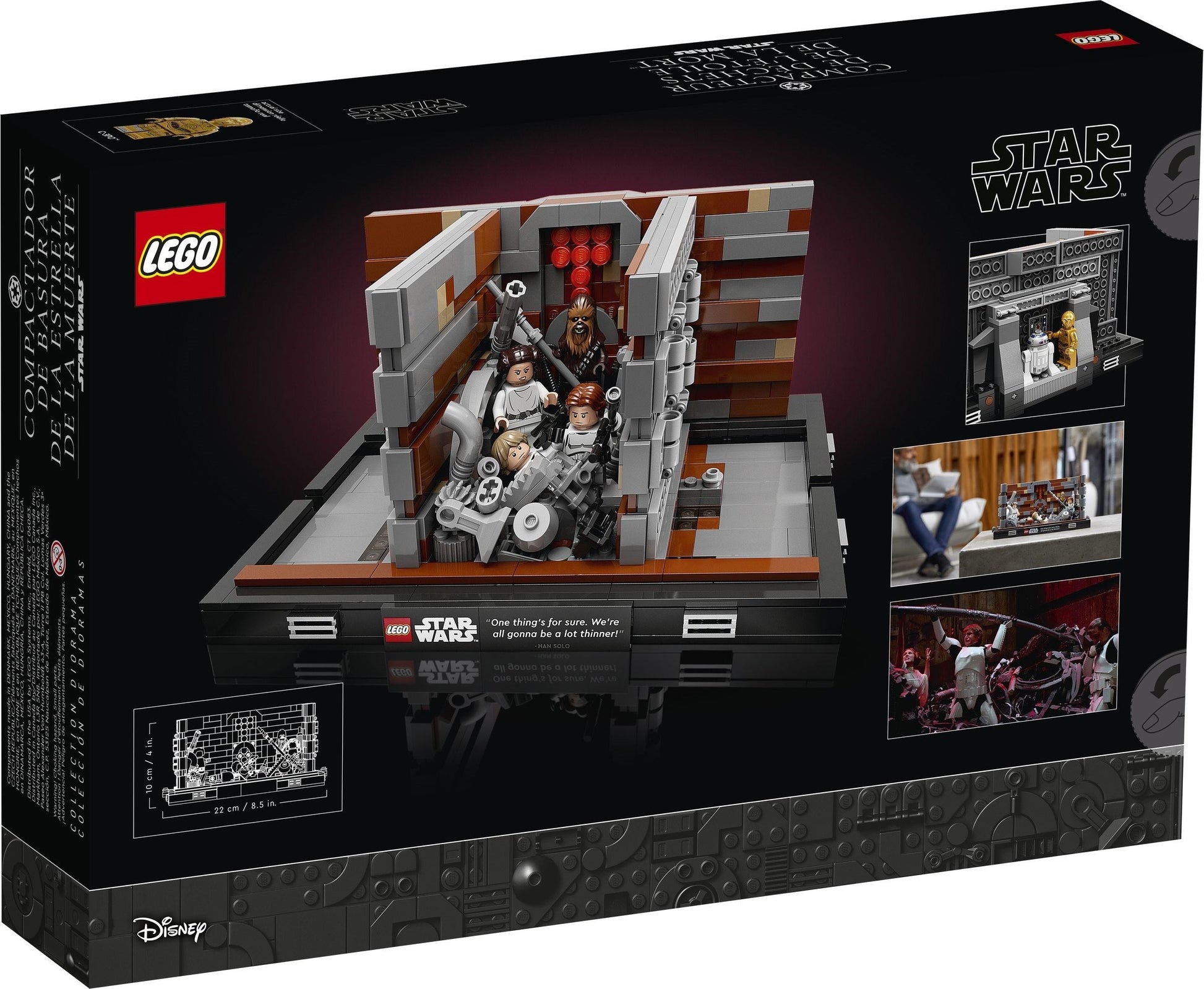 LEGo Star Wars 75339 Death Star Trash Compactor Diorama- Auzzi Store